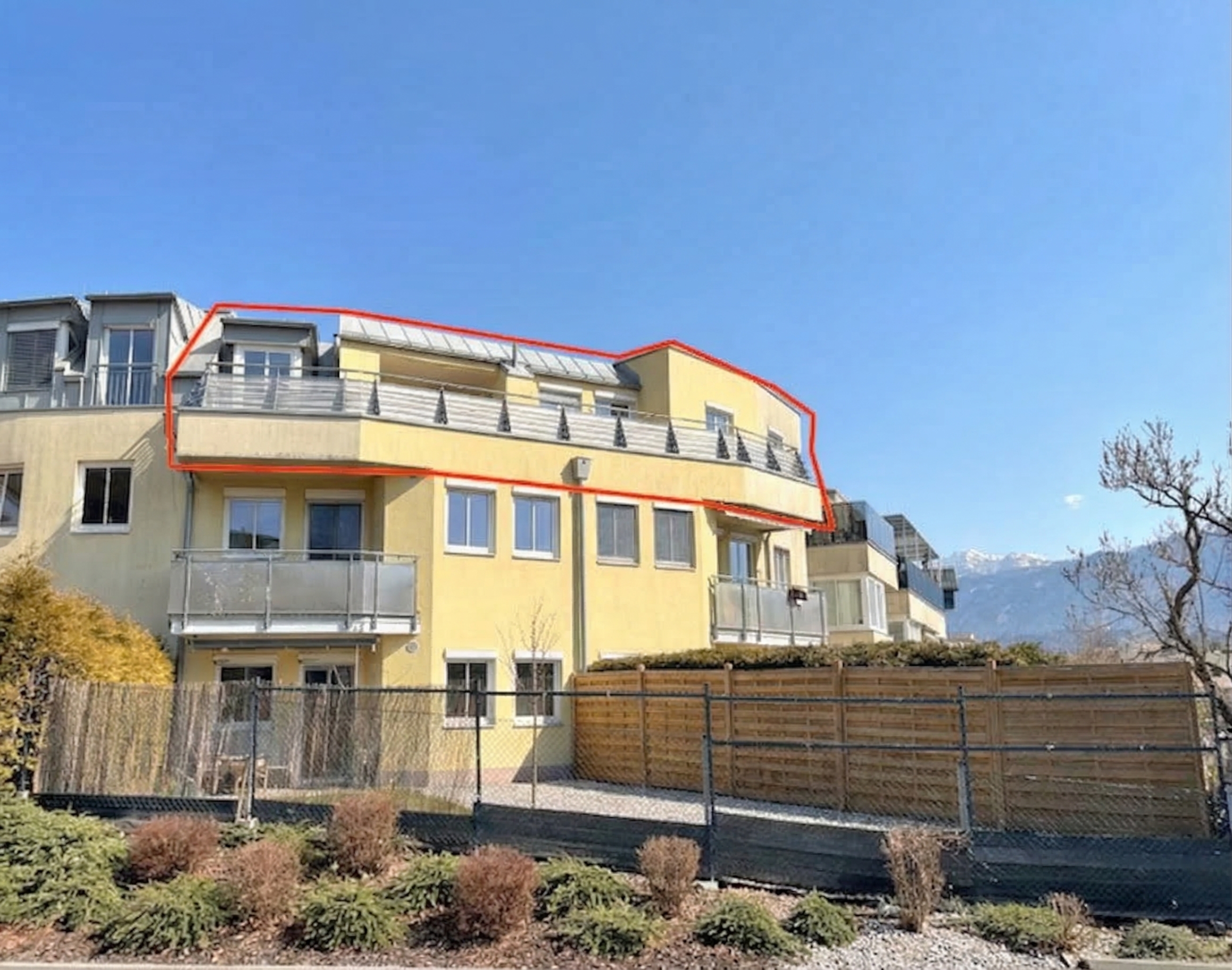 4-room rooftop-terrace apartment, Hötting [AI-modified]