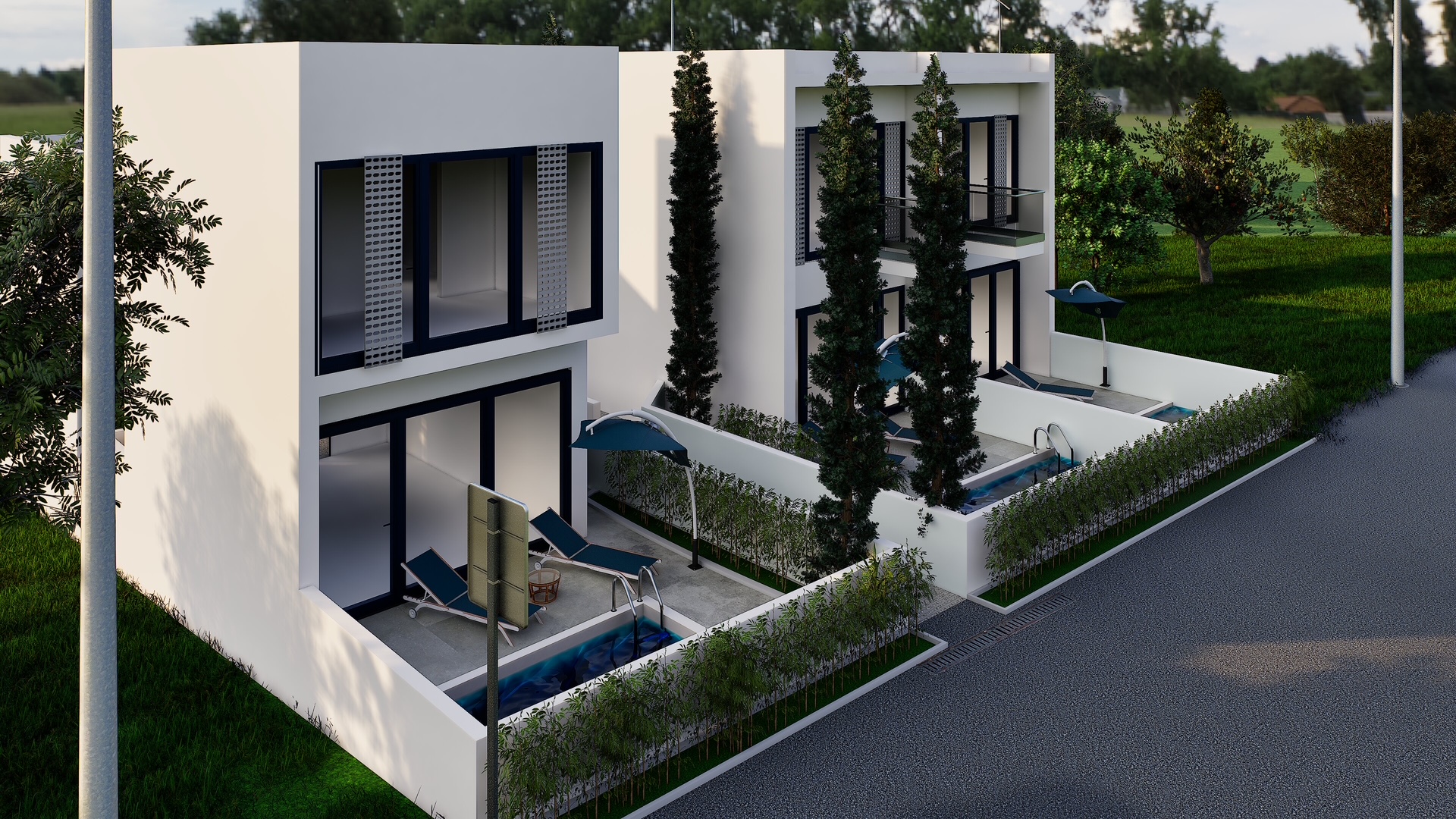 Unique maisonette with private pool and garden
