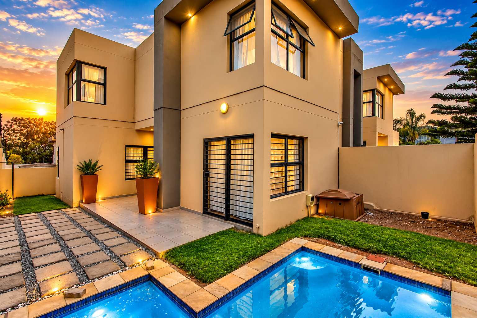 Sophisticated 5-Bedroom Family Living with a Private Pool