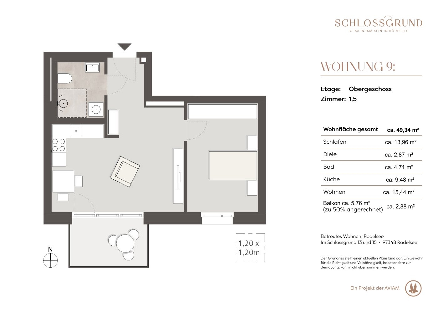 Betreutes Wohnen im SCHLOSSGRUND