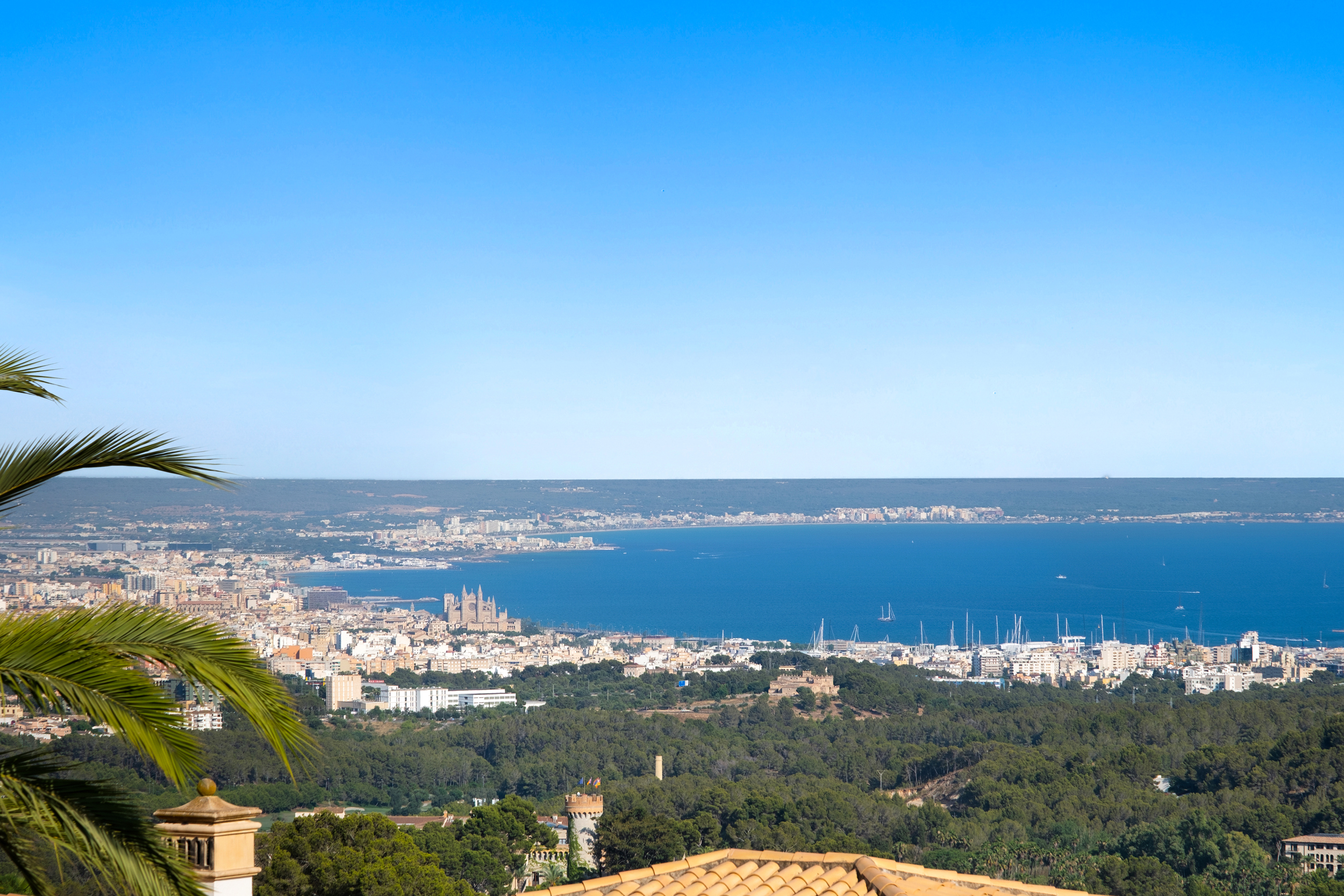 Villa de diseño con vistas al mar en Son Vida