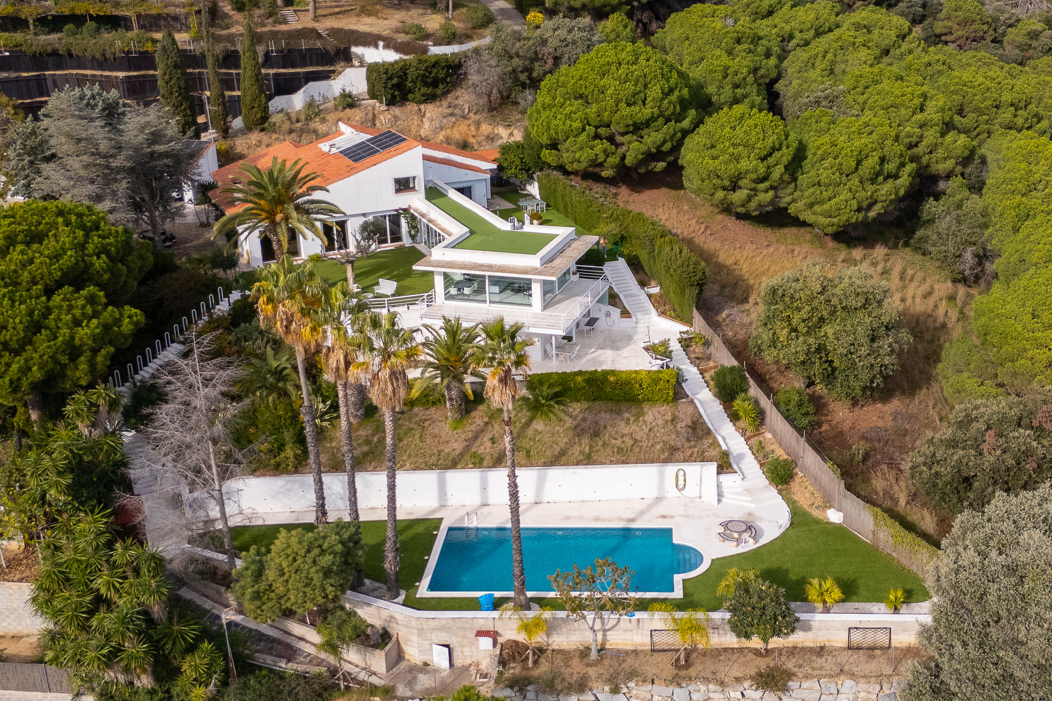 Exclusive house in Alella with stunning sea views and complete privacy