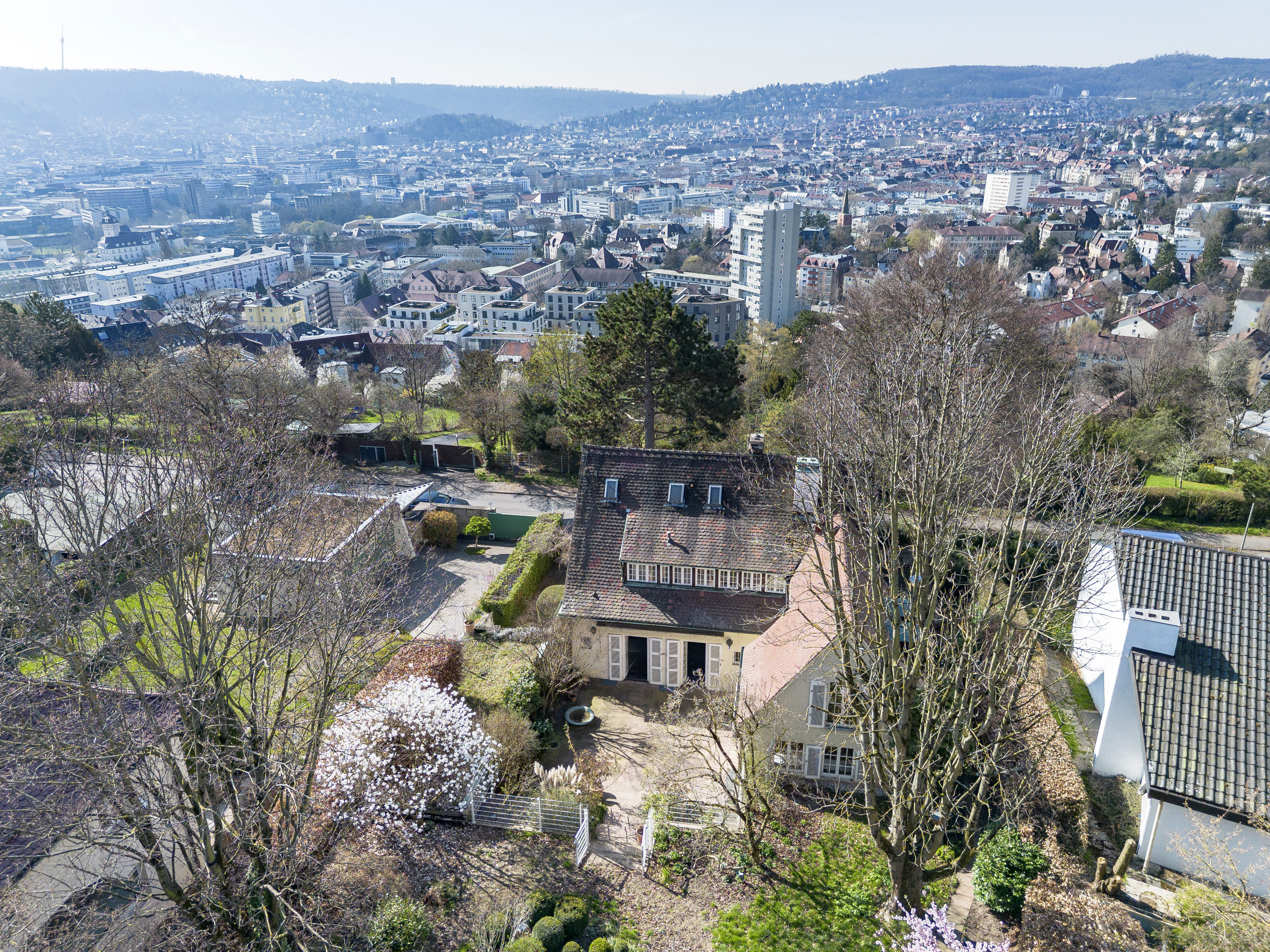 Stilvolle Villa in allerbester Aussichtslage am Killesberg