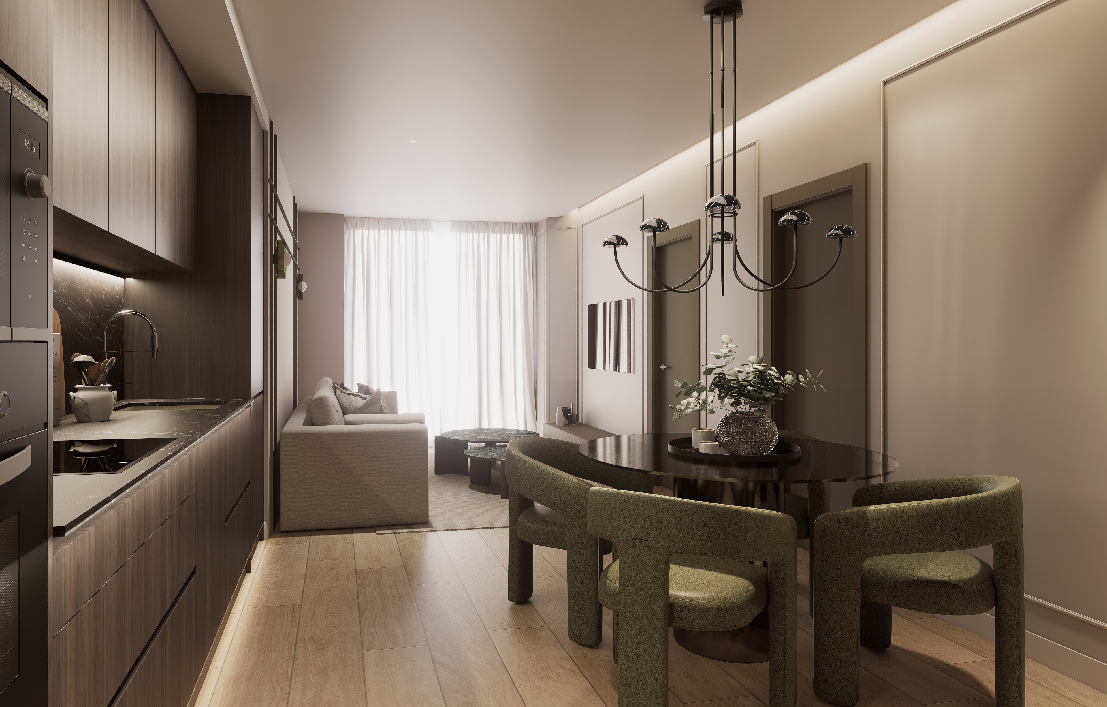 Wonderful brand-new apartment in AZCA