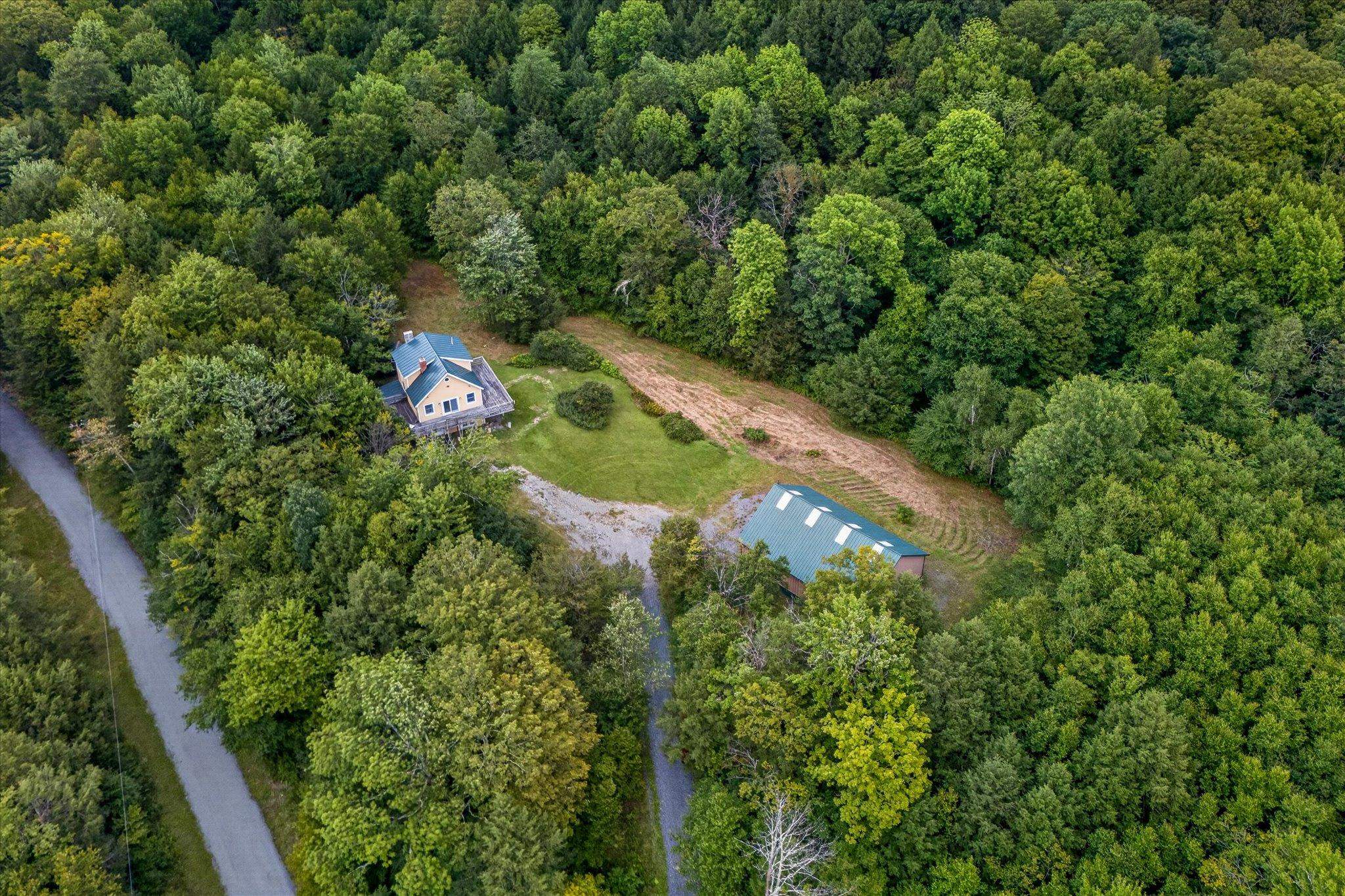 Secluded Retreat on 10 Acres with Giant Morton Building