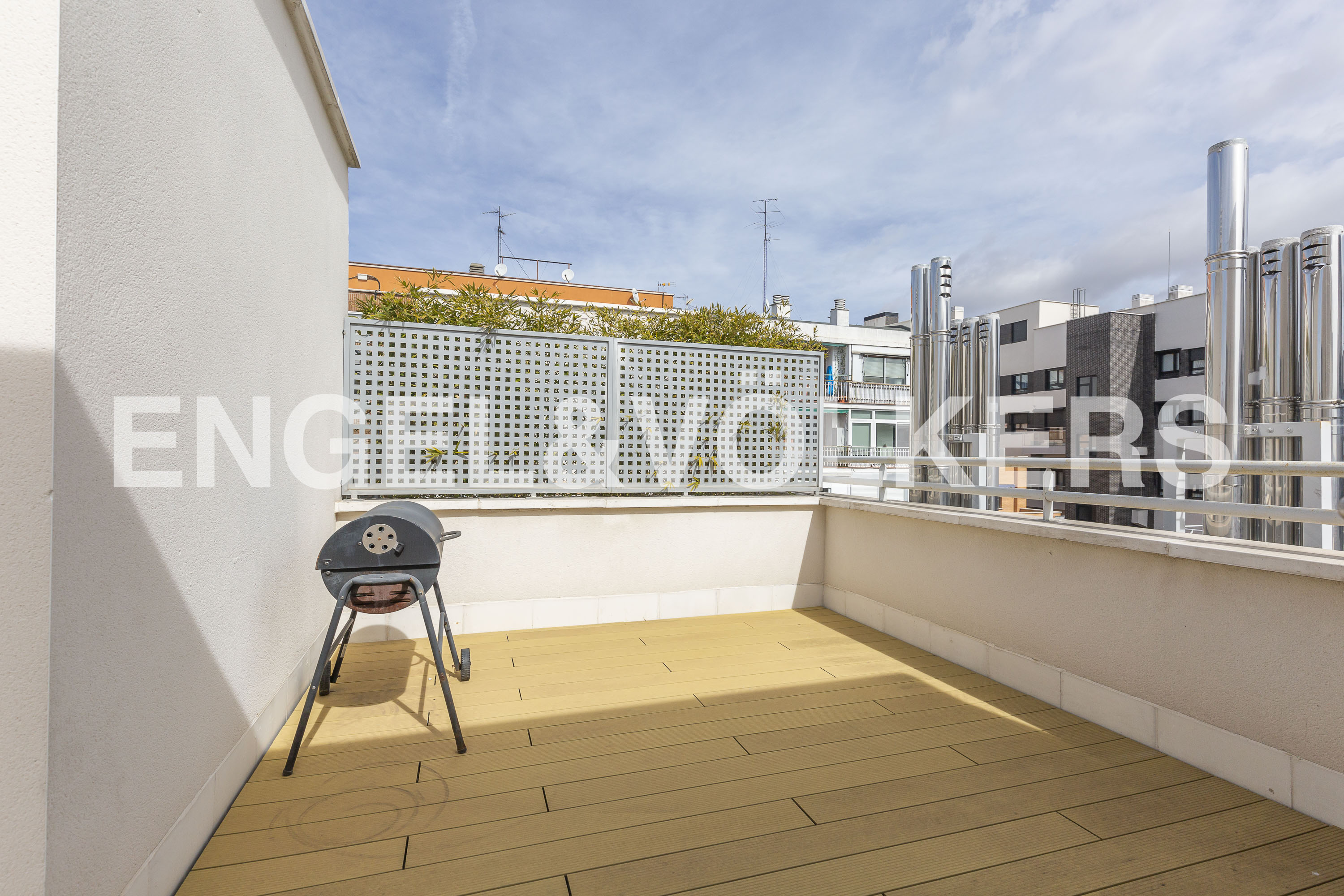 Duplex penthouse in condominium with pool