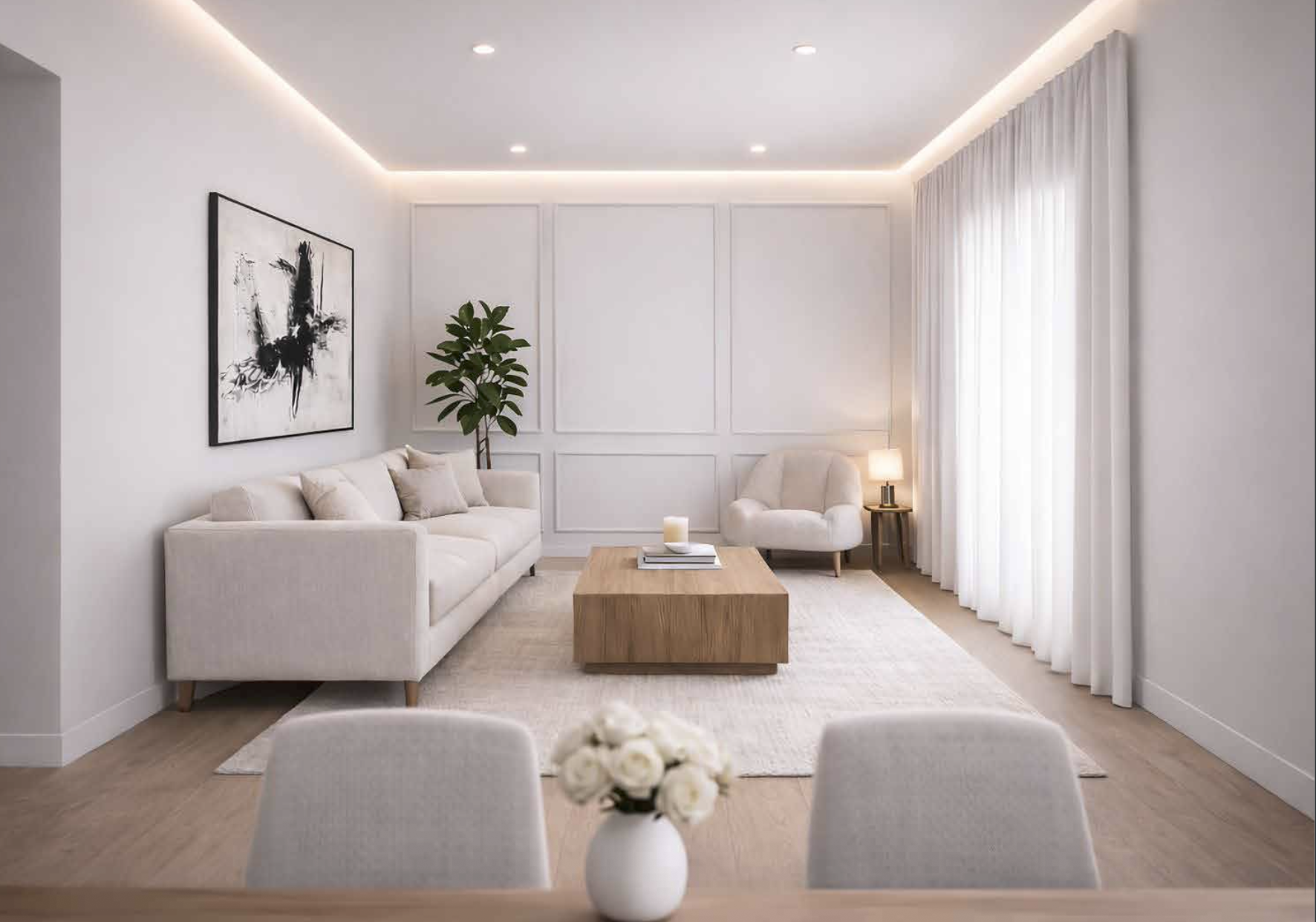 Exclusive, exterior-facing apartment with a terrace in Lista