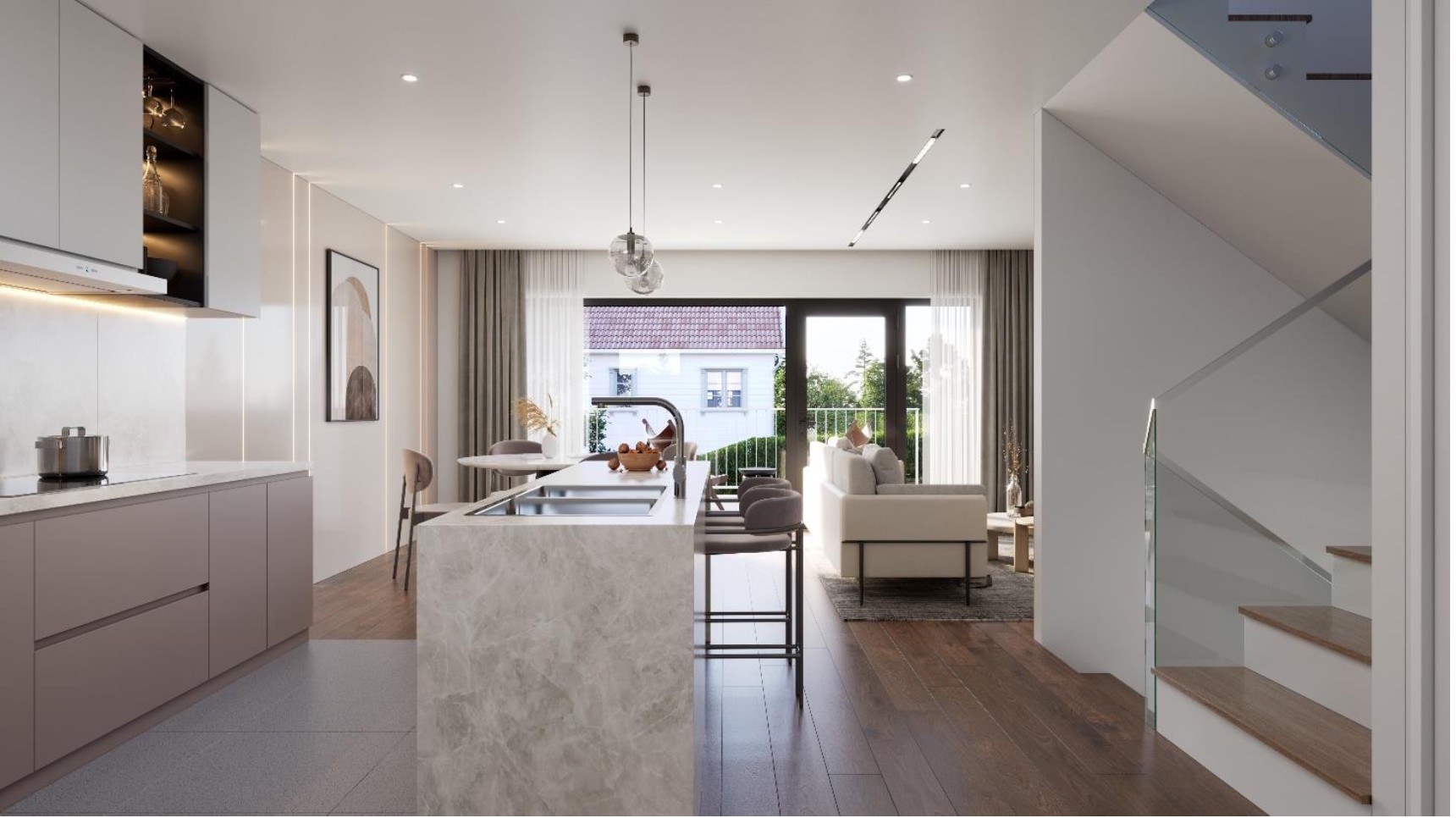 Off-plan townhouse in Petit Lancy – delivery scheduled for end of 2026