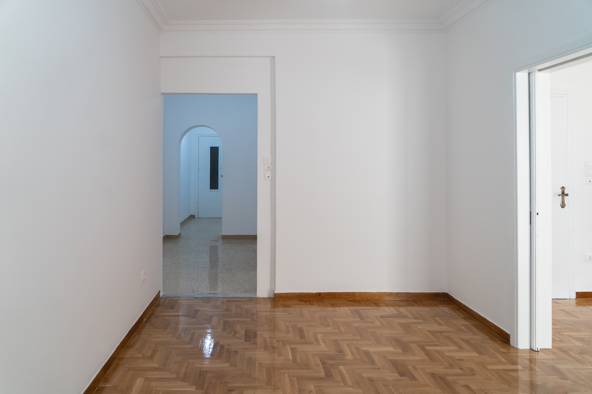 Elegant renovated two-bedroom apartment in Kypseli