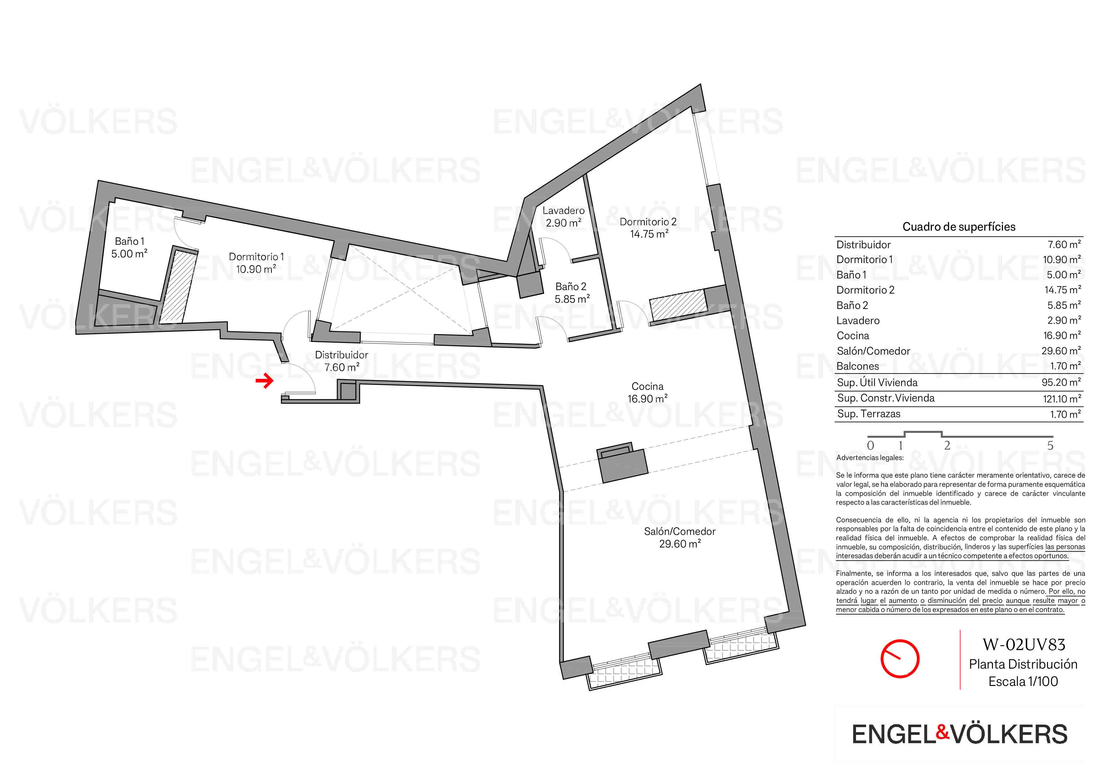 Exclusive refurbished property in a stately building