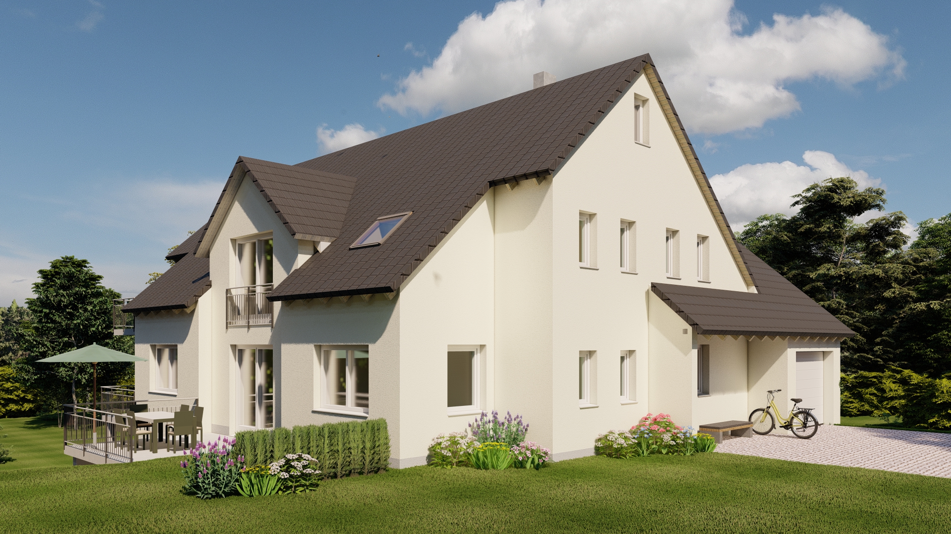Grundstück – mit Baugenehmigung für Ihr Traumhaus!