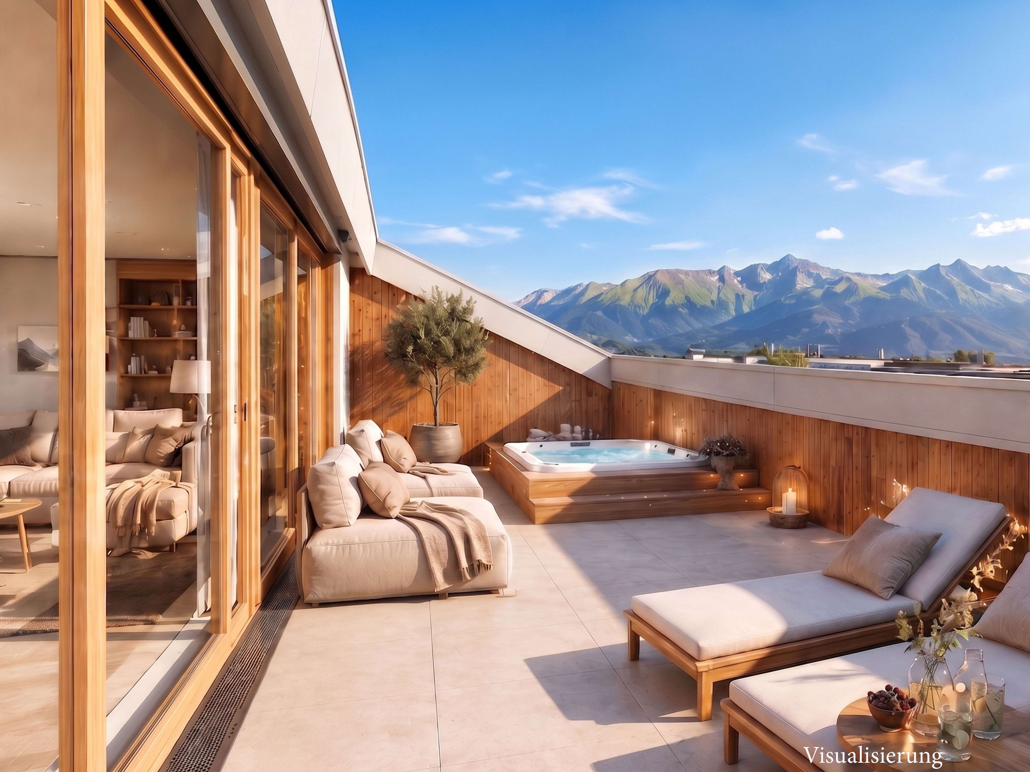 Penthouse directly at the ski lift
