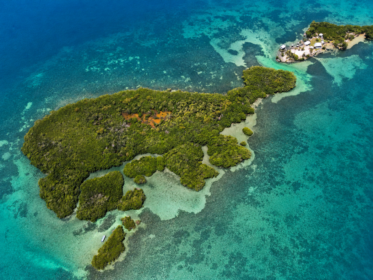 Rare Private Island in Protected Marine Reserve