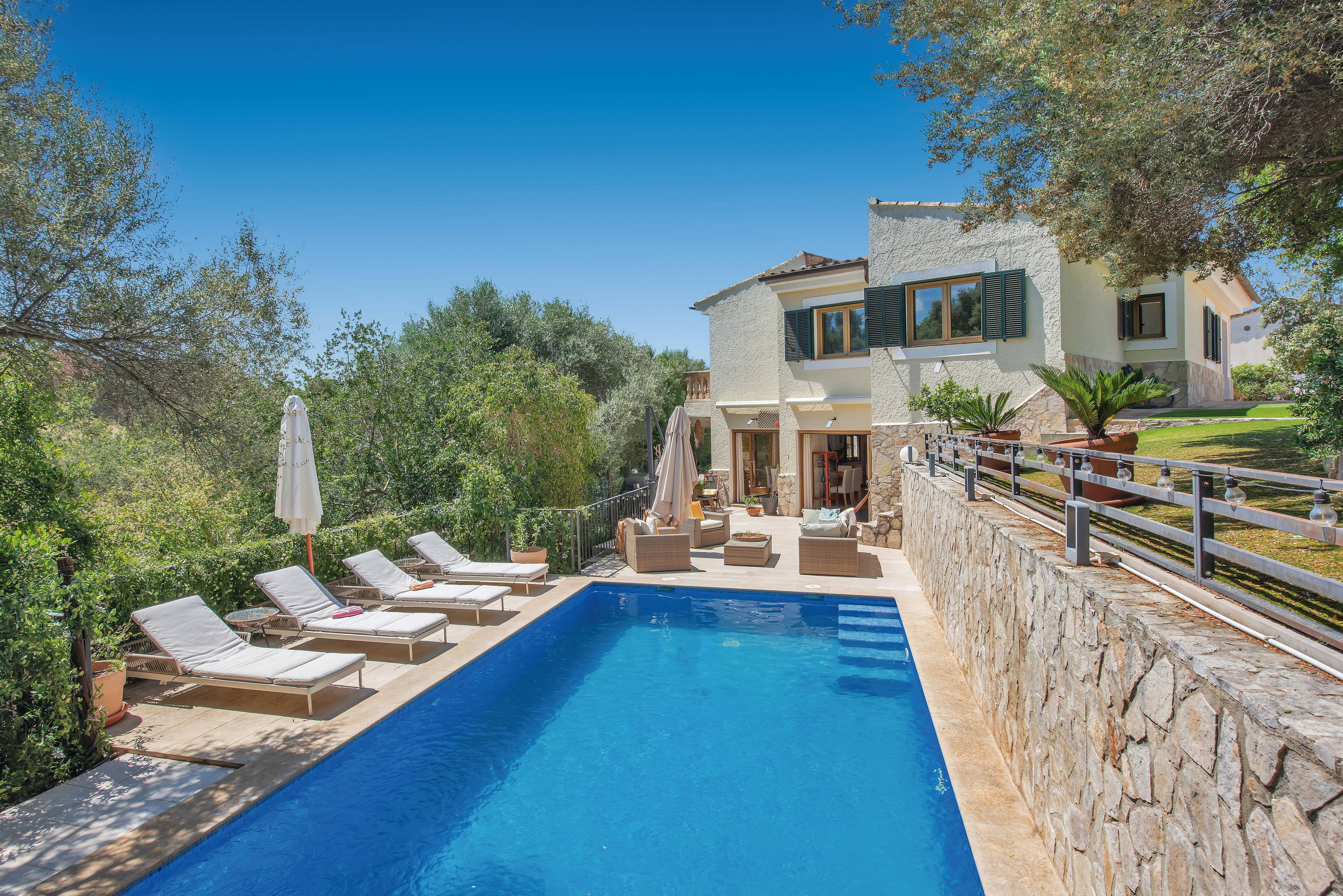 Beautiful village home with private pool and gardens