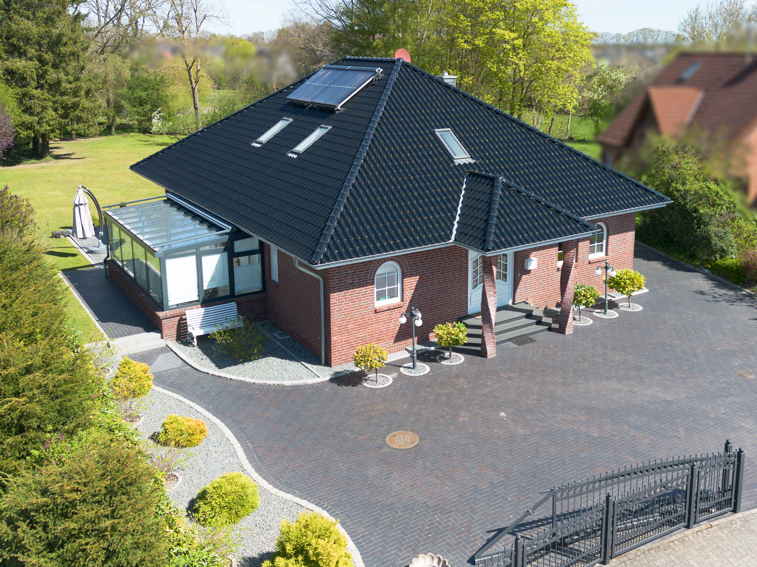 Stilvolles Familienhaus mit Wellnessbereich
