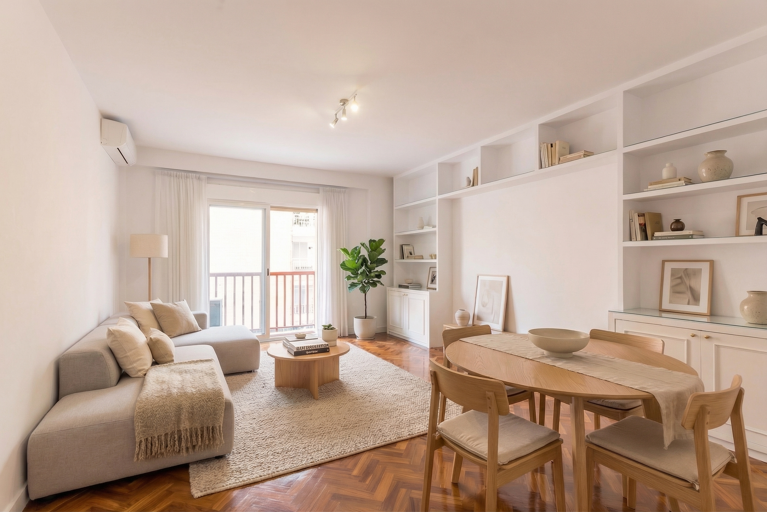 Amplio piso con garaje en alquiler en Salamanca