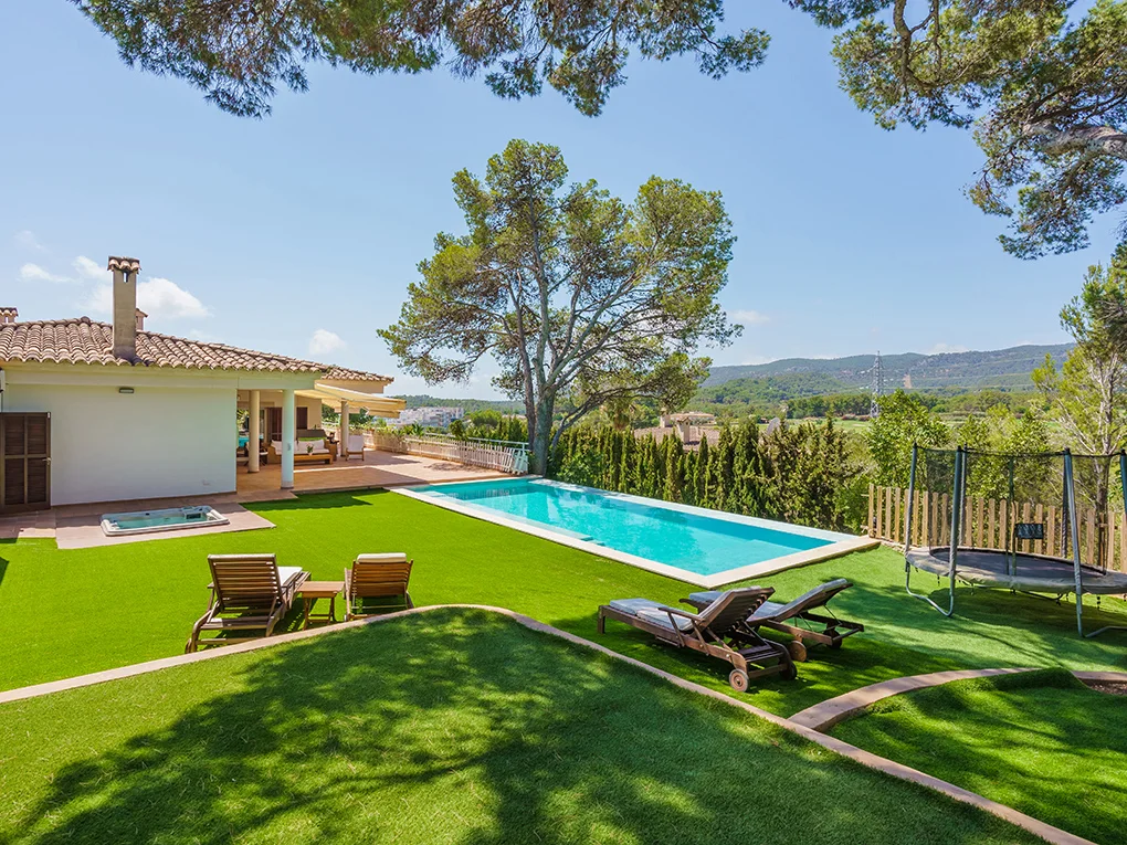 Wonderful family home with golf views in Arabella Park, Palma de Mallorca