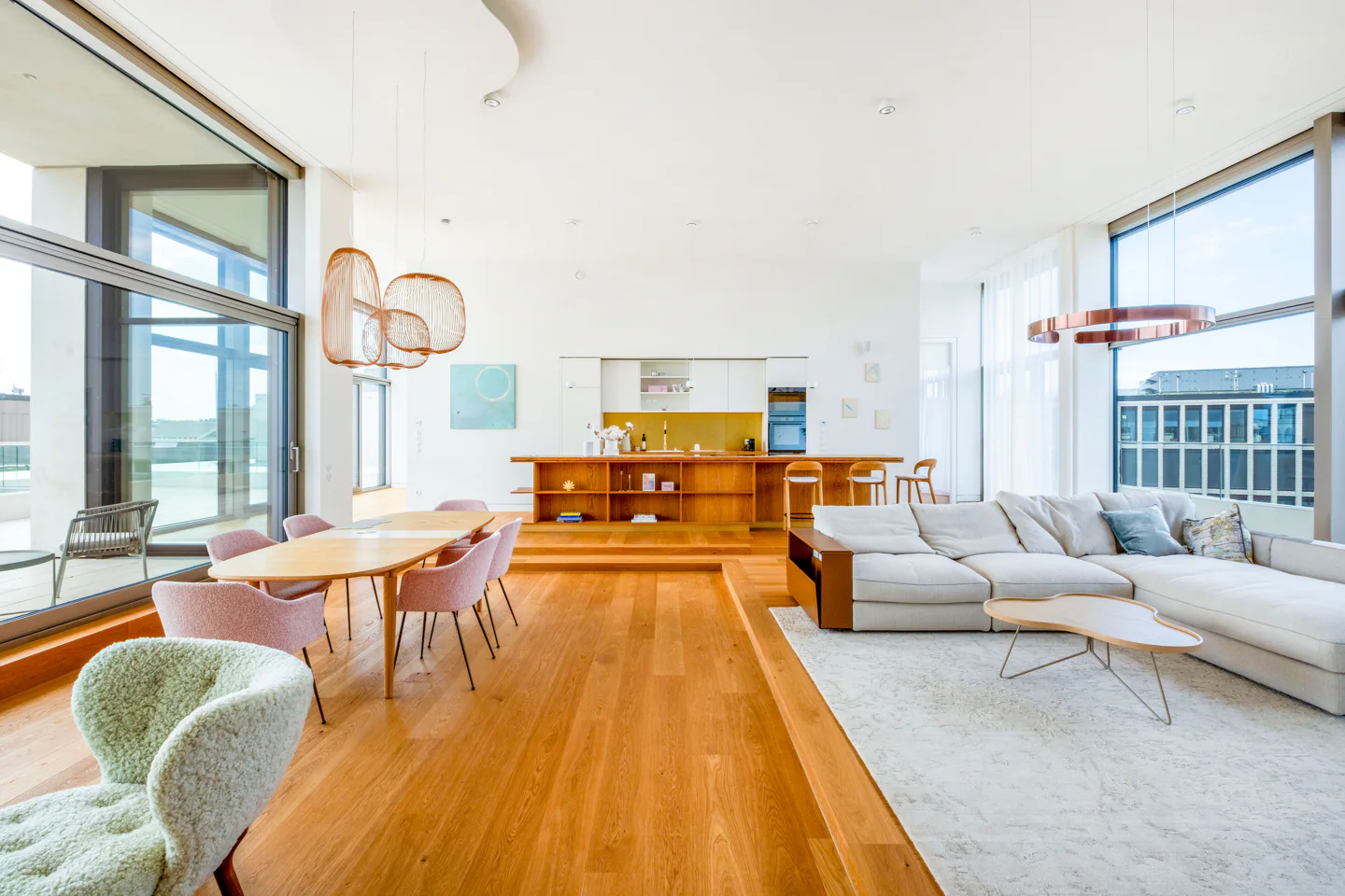 Kronjuwel AM TACHELES: Luxuriöses Penthouse mit Stadtpanorama - Foto 3