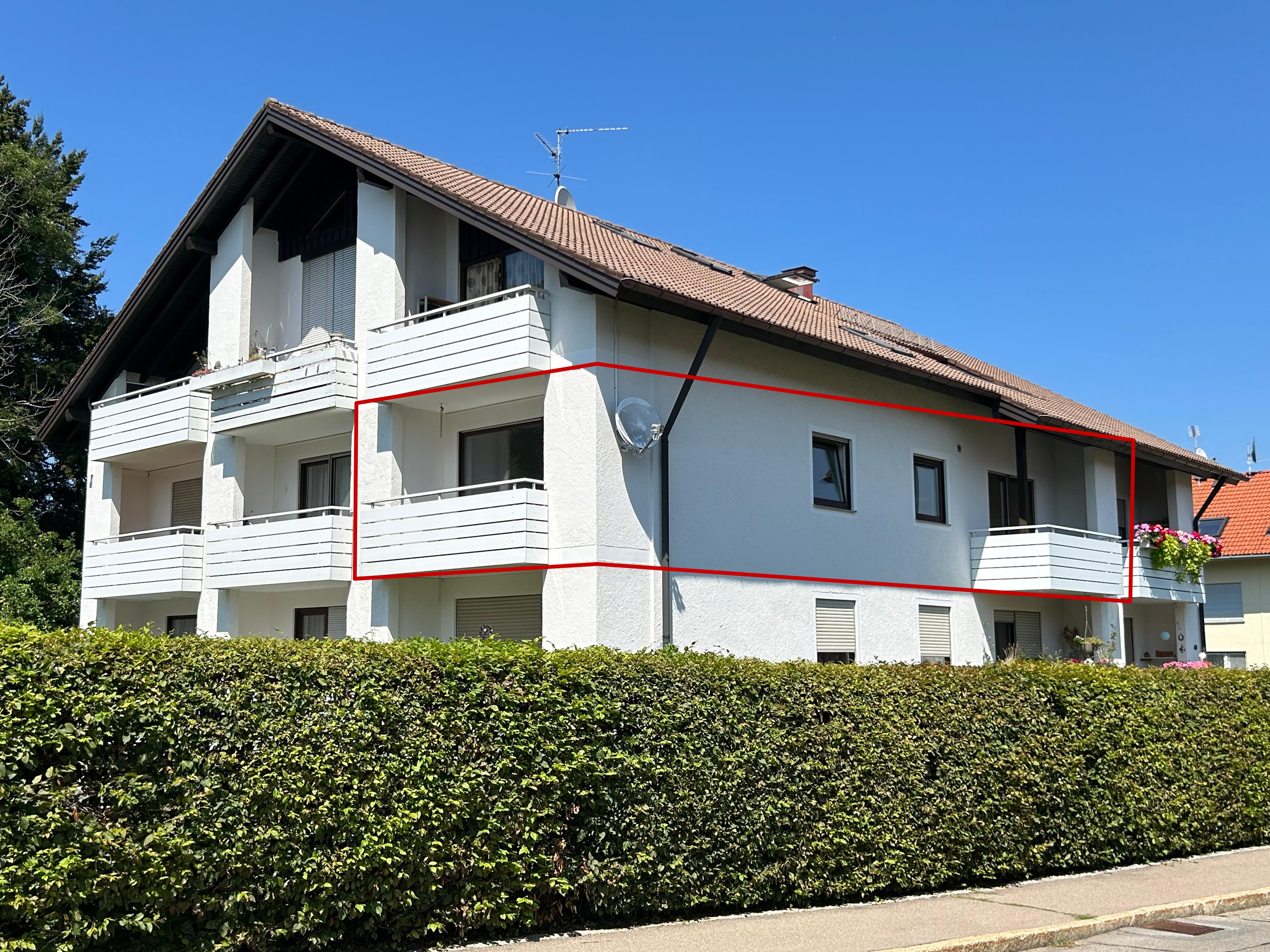 Coming Soon - Charmante 2-Zimmer-Wohnung mit großzügigem Sonnenbalkon und Garagenstellplatz in Isny im Allgäu
