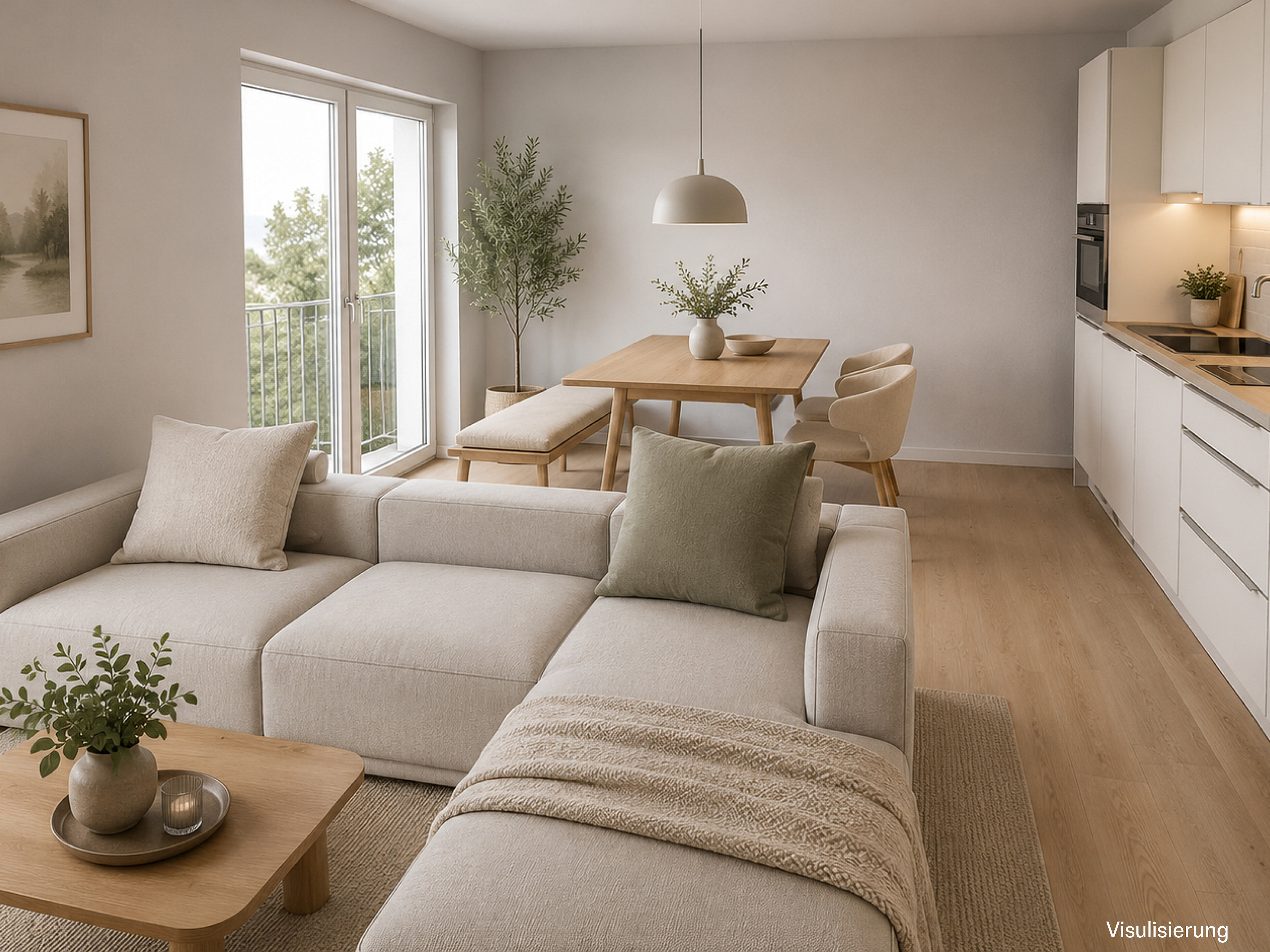 New-build renovation project with vertical extension visualization