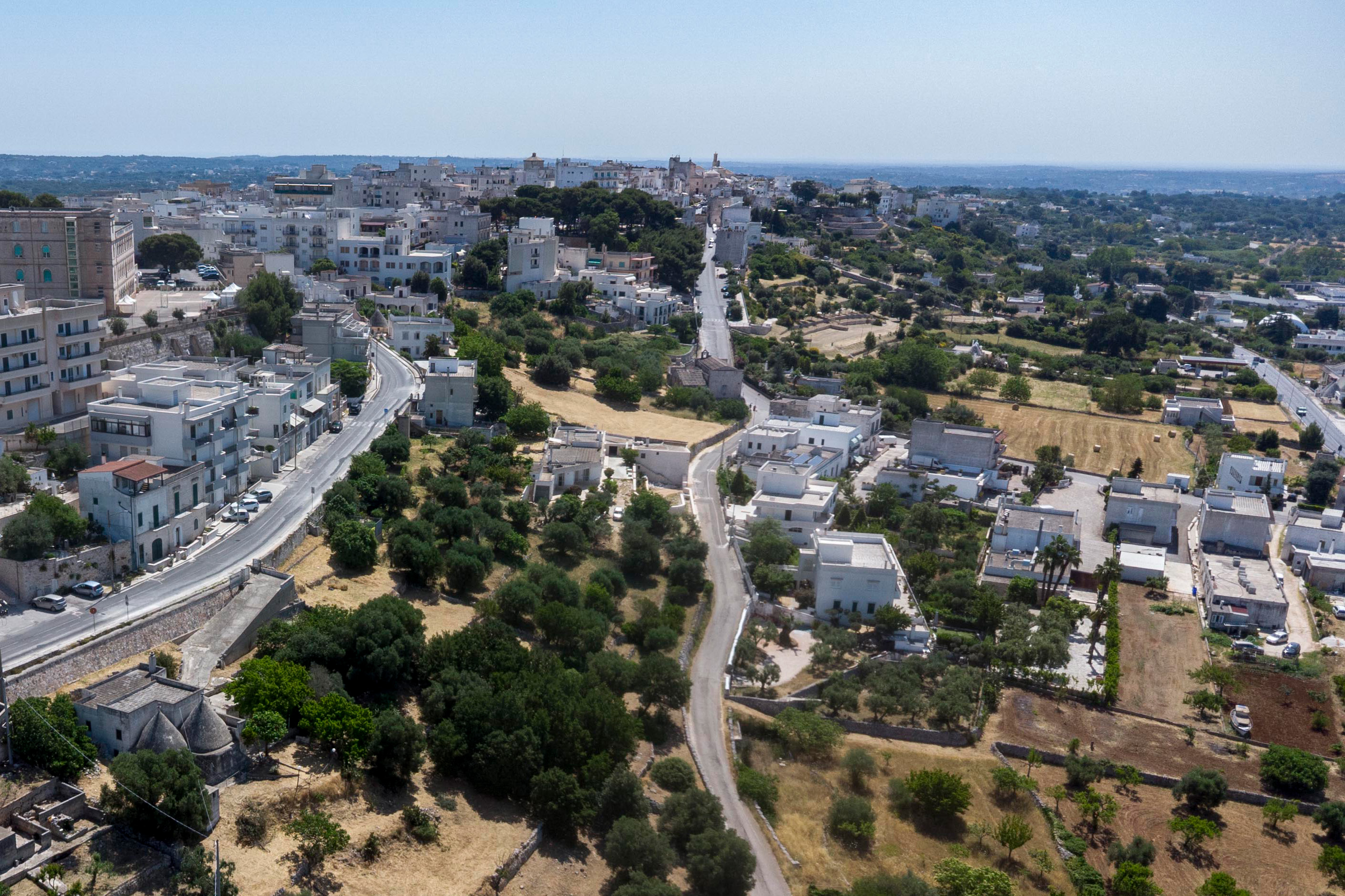 Rare chance with trulli and views over the Itria Valley