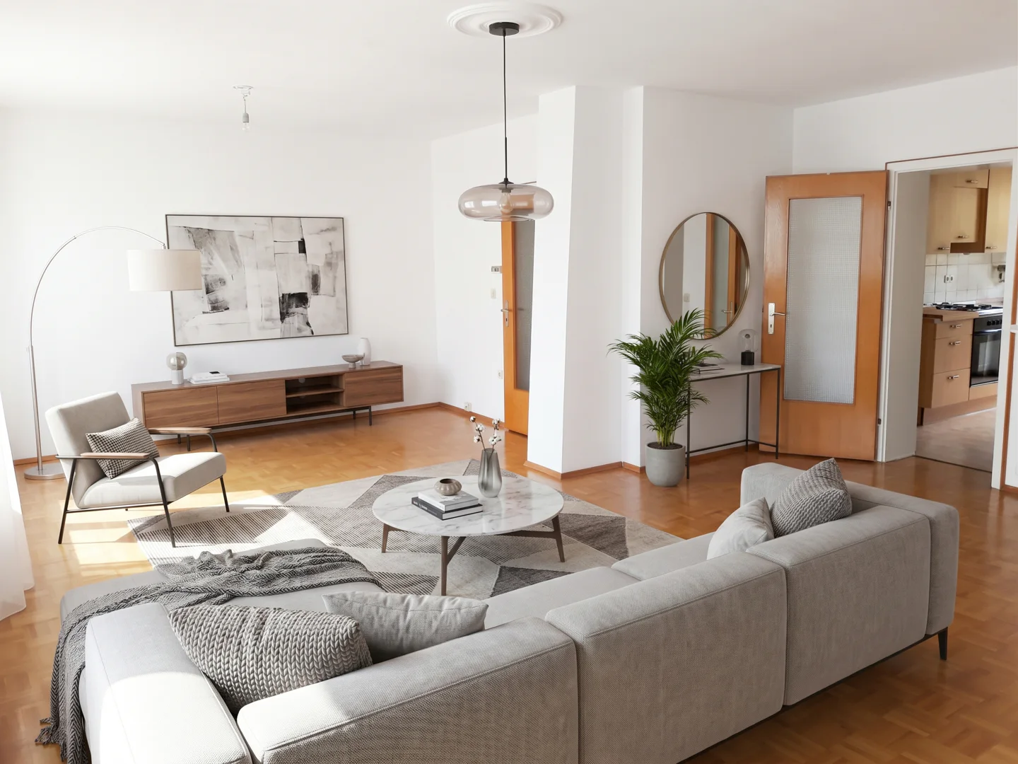 Lichtdurchflutete 2-ZKB Wohnung in zentraler Lage! - Photo 2