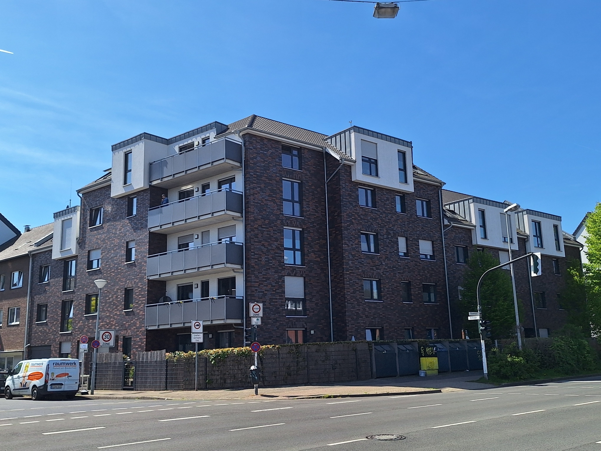 Neubau Wohnanlage in Krefeld-Inrath/Kliedbruch