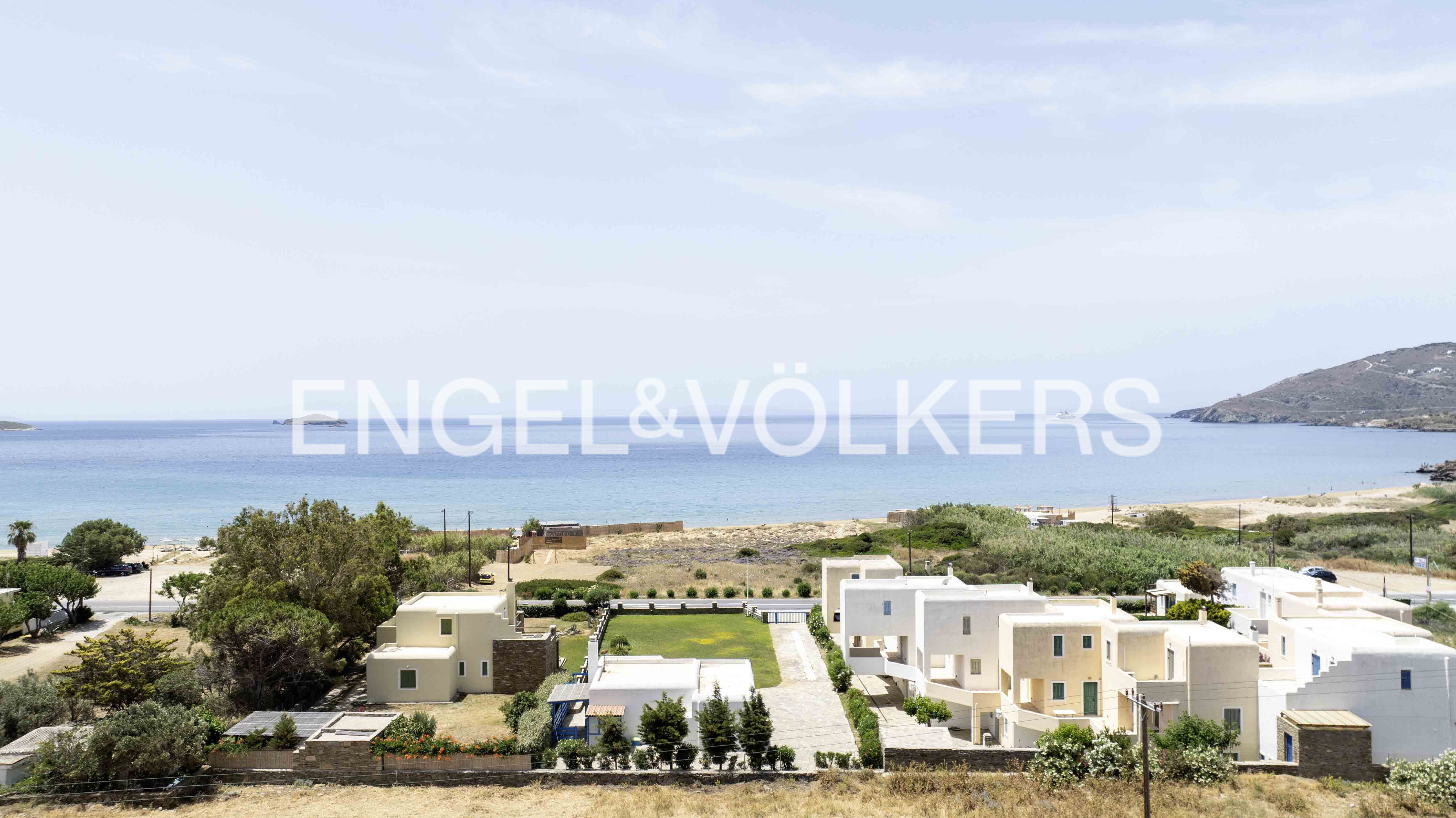 Investment plot, licensed for 6 houses, Andros