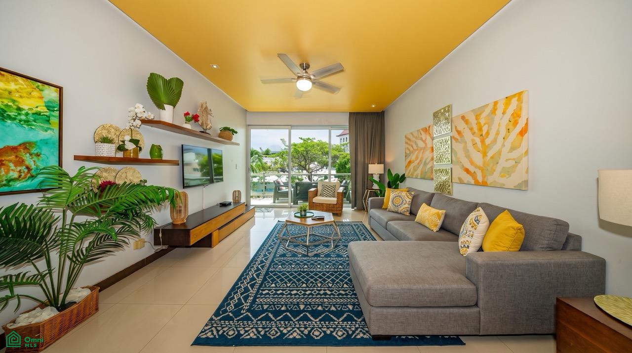 Spacious 2 Bed Condo with Pool View,  Playa del Carmen