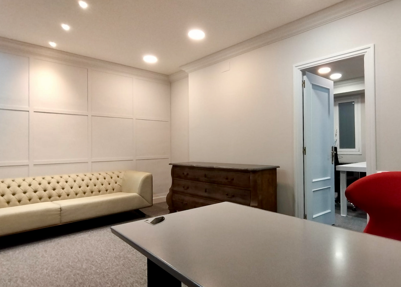 Renovated functional office