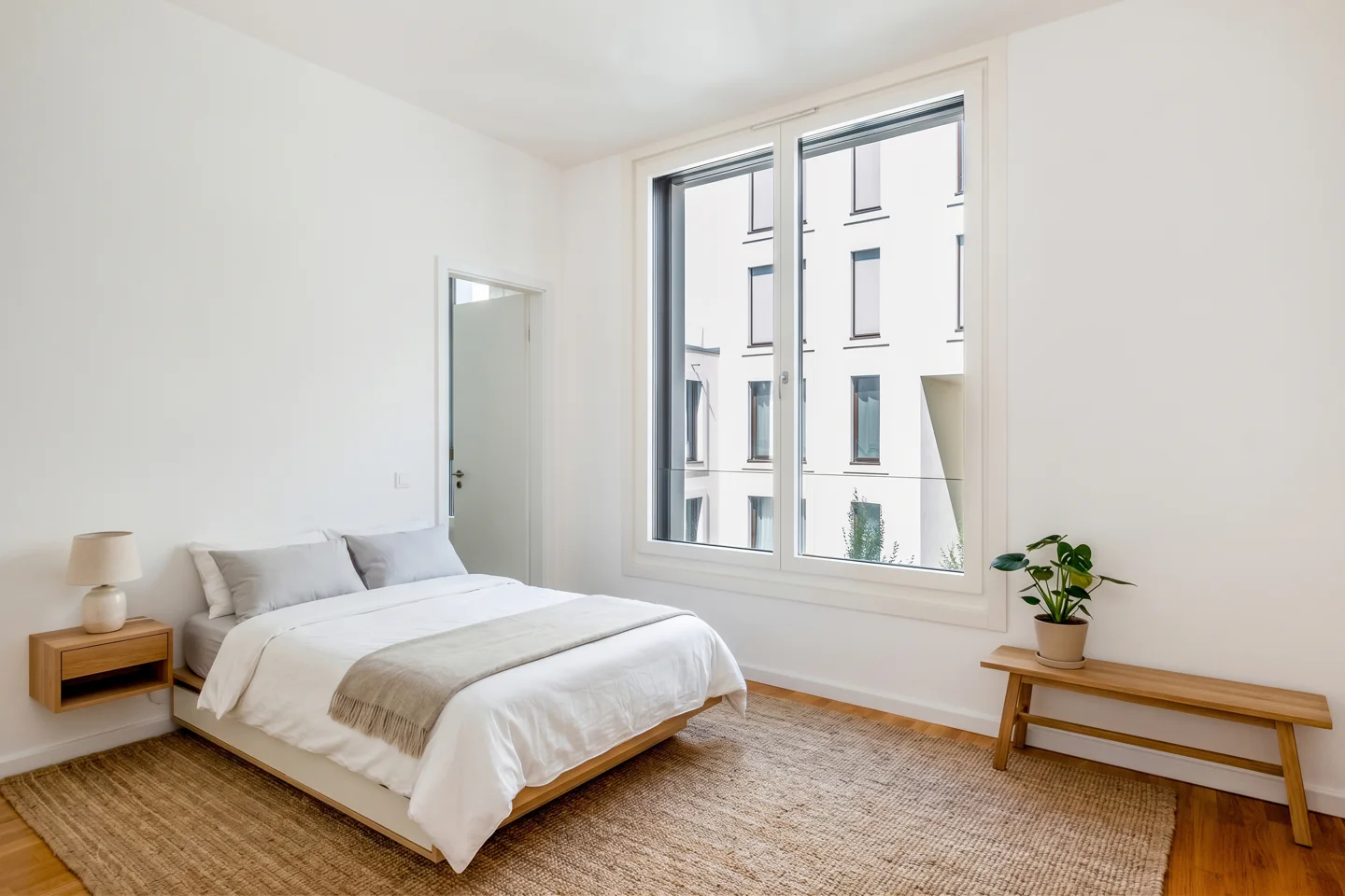 Modernes Wohnen in der Euopacity: 3-Zimmer-Apartment mit Wasserblick - Photo 3