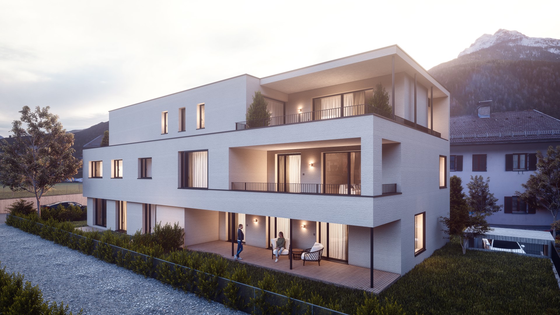 3 Zimmer Penthouse  - Traumblick Stubaier Bergwelt