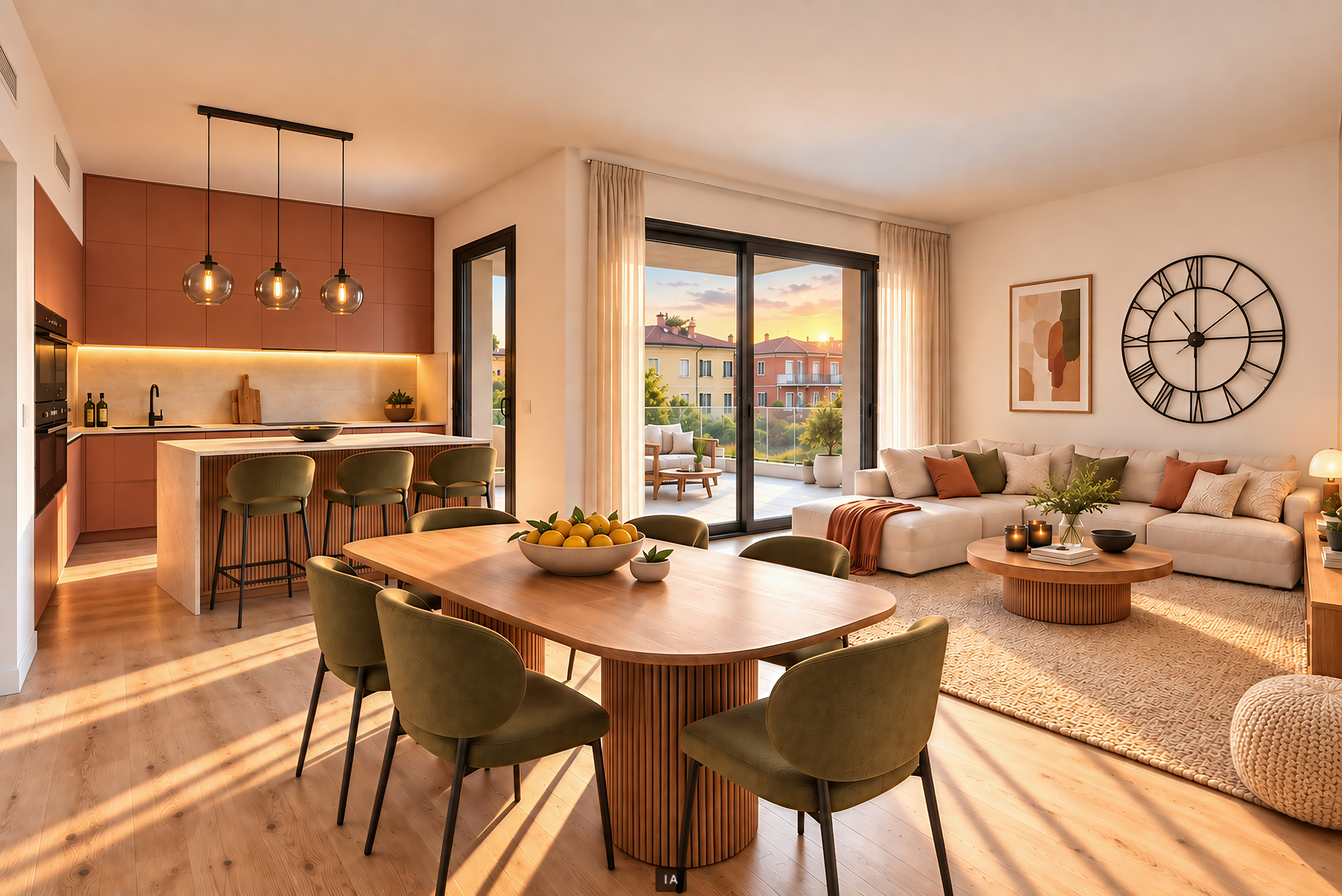 Design, luce e una terrazza da vivere