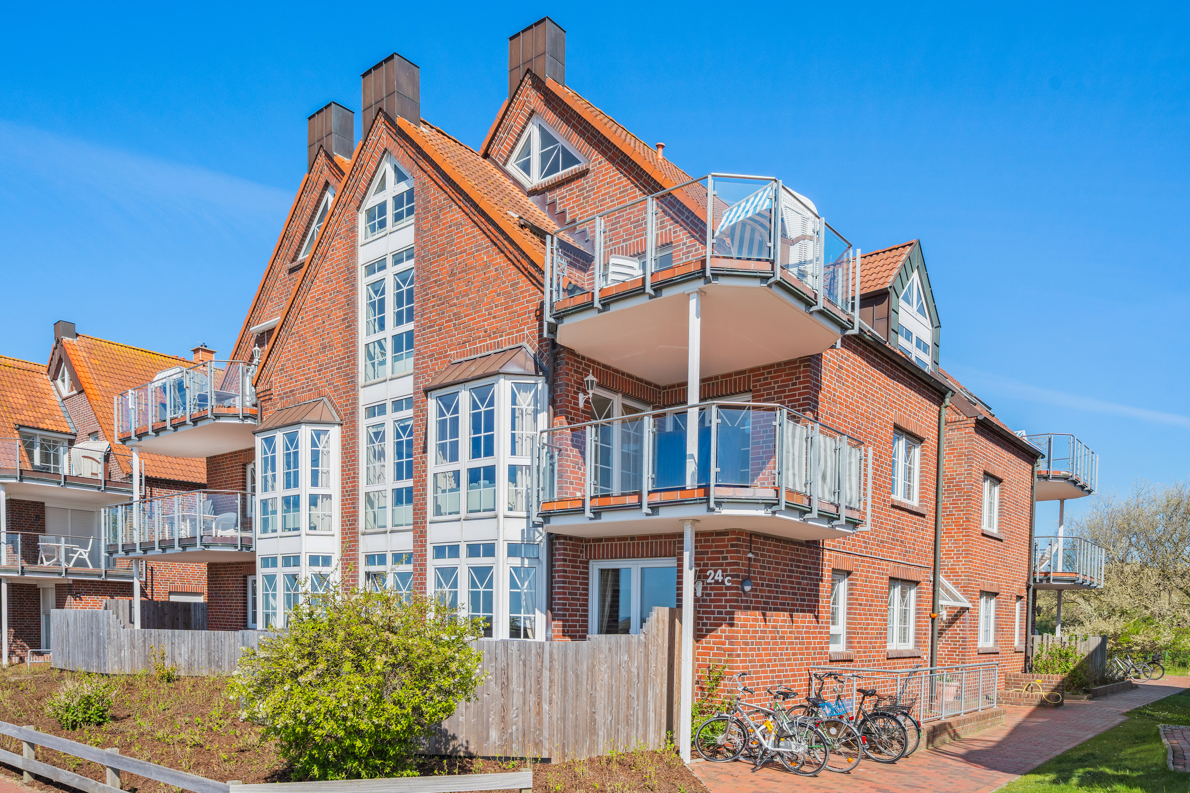 Schicke 3-Raum-Maisonette-Wohnung mit Wattenmeerblick