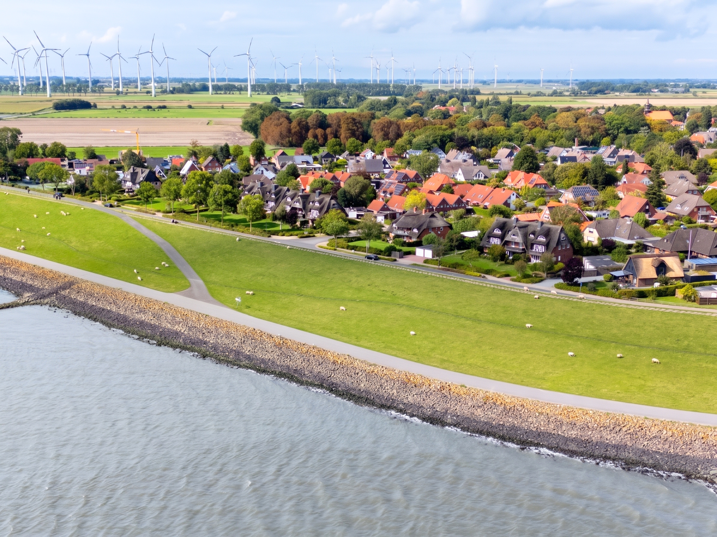 Reetdach-Refugium mit Elbblick und perfekter Südausrichtung