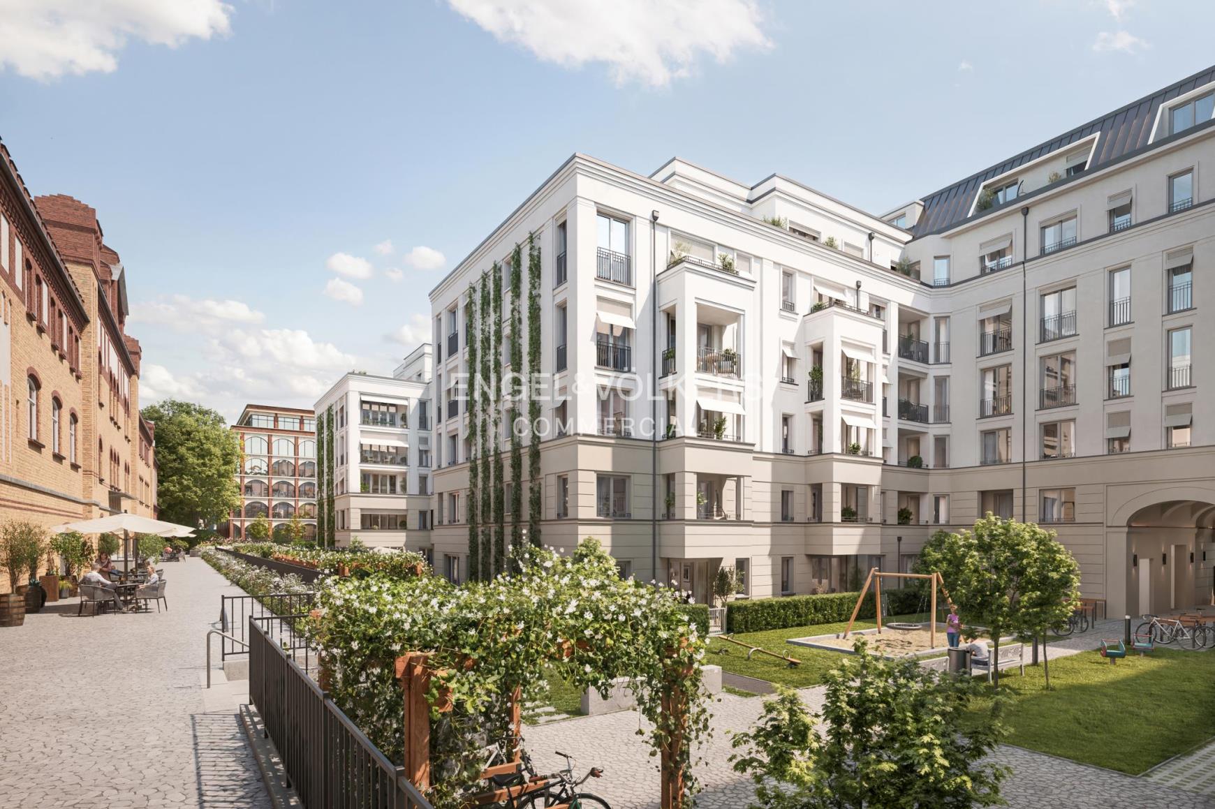 Hier entsteht Ihr Büro mit Terrasse und großem, eigenem Garten