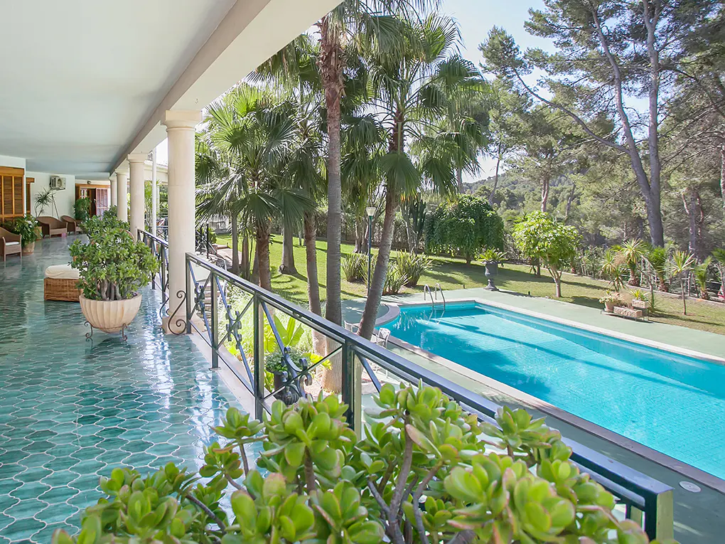 Villa with views of the golf course in Son Vida, Palma de Mallorca