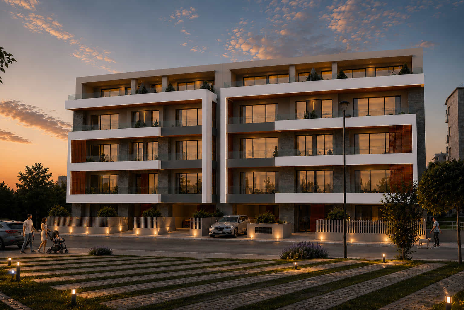 Sea view 2 bedroom apartment 150m from metro in Agios Ioannis