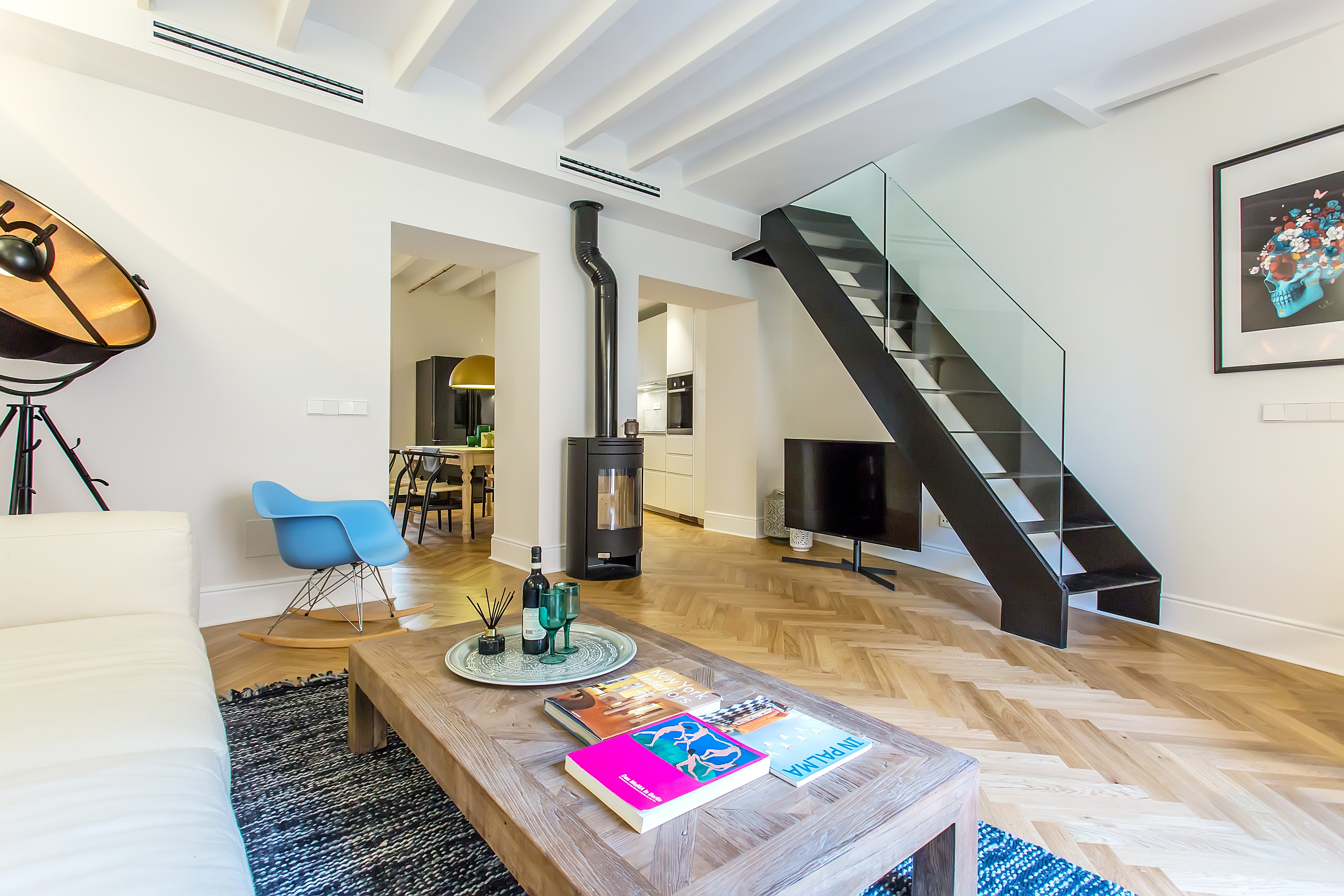 Renovated duplex penthouse