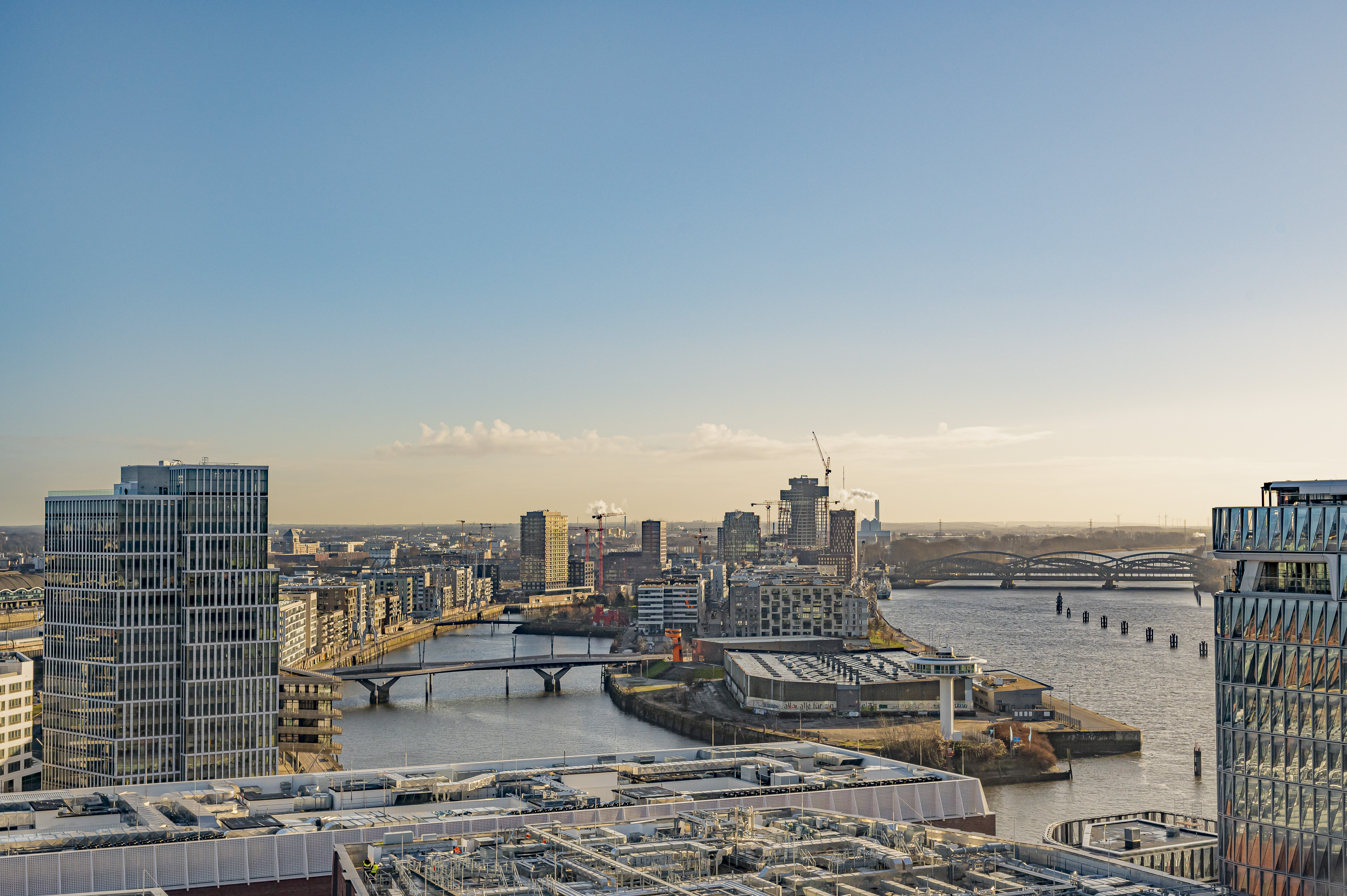 Zwischen Stadt und Elbe.