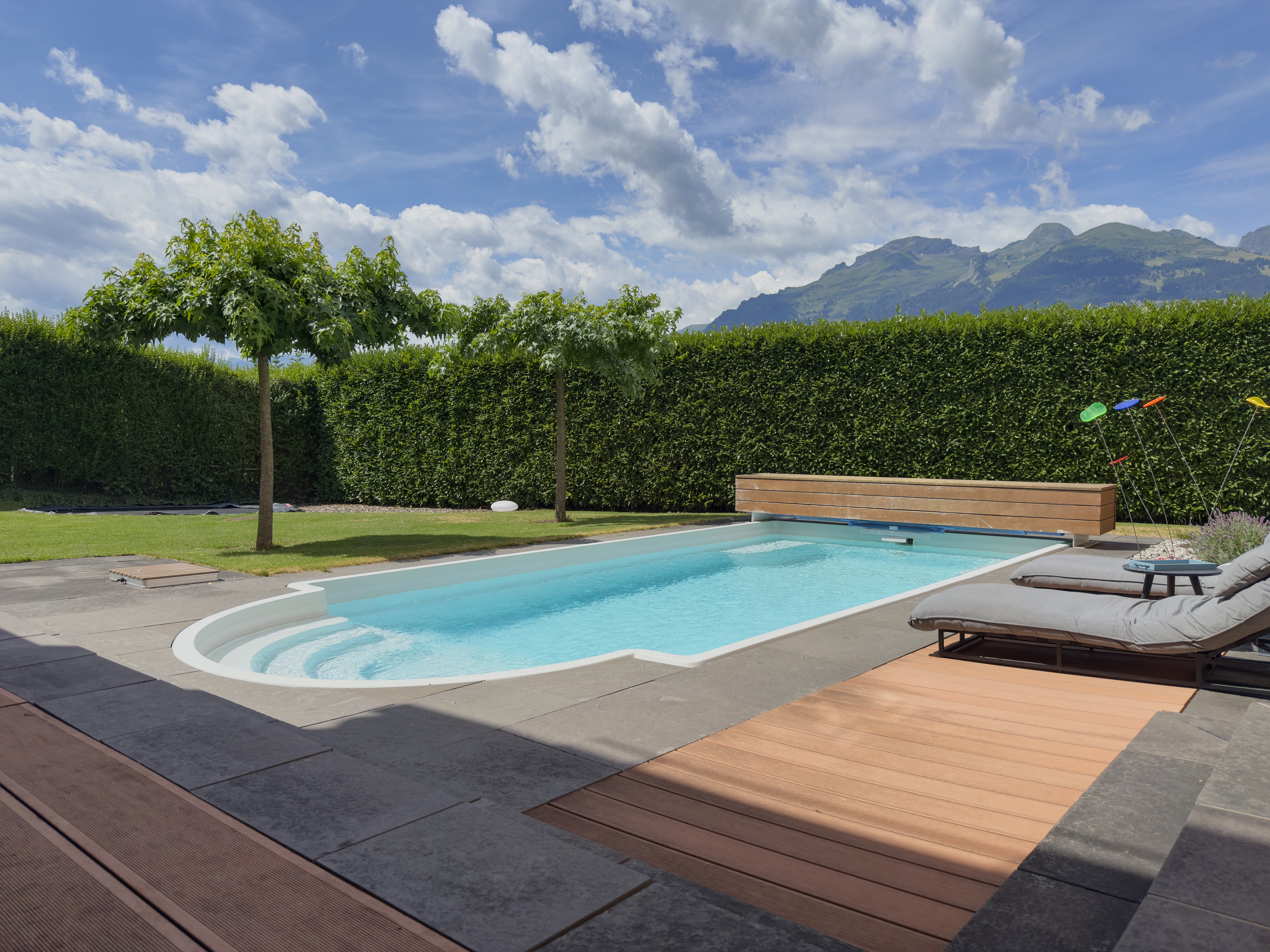 Premium single-family home with pool in Vaduz