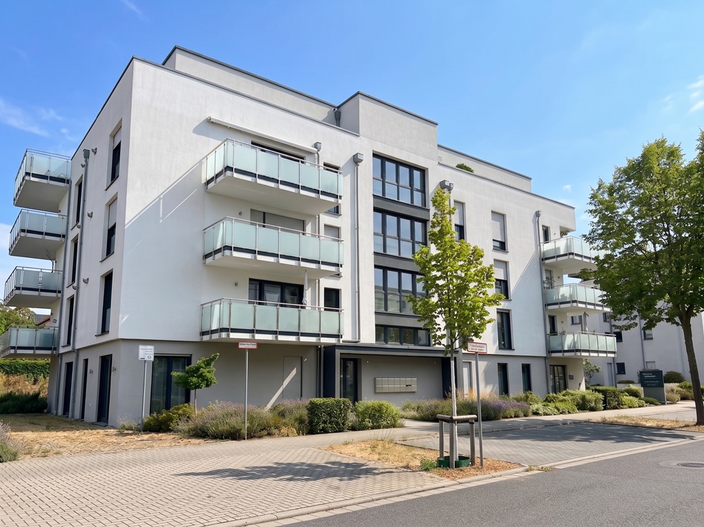 “Service Wohnen am Weiher” 2-ZKB mit großem Balkon in LU-Melm!