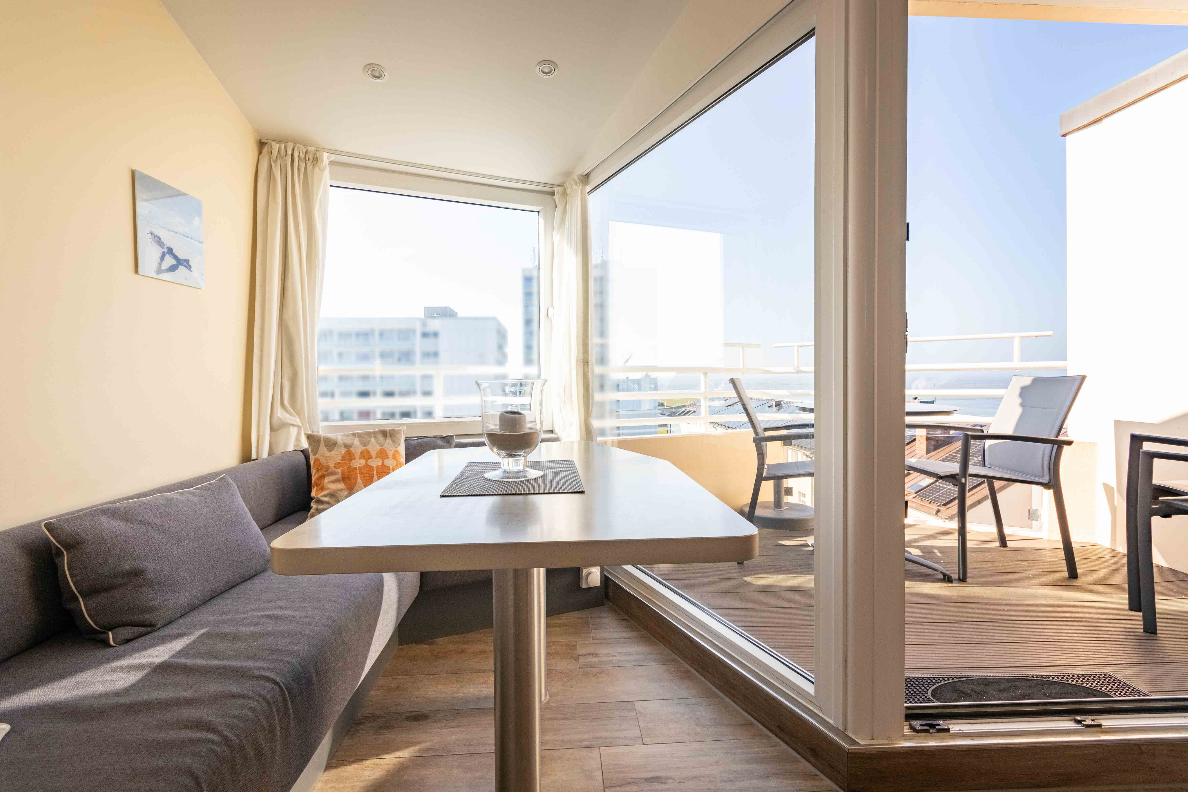 Traumferienwohnung mit Meerblick – 60 qm auf zwei Ebenen am Meer!