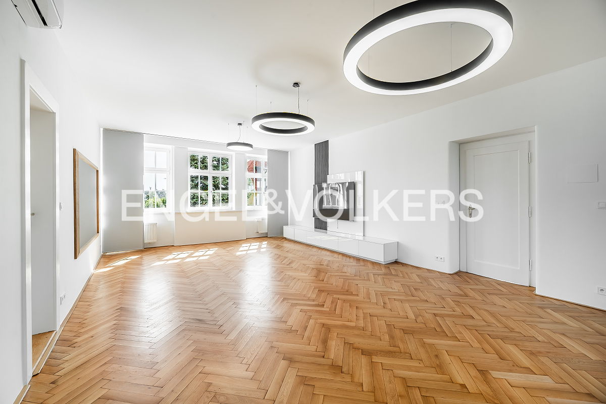 Rent of a 3+1 apartment of the highest standard in an exclusive location