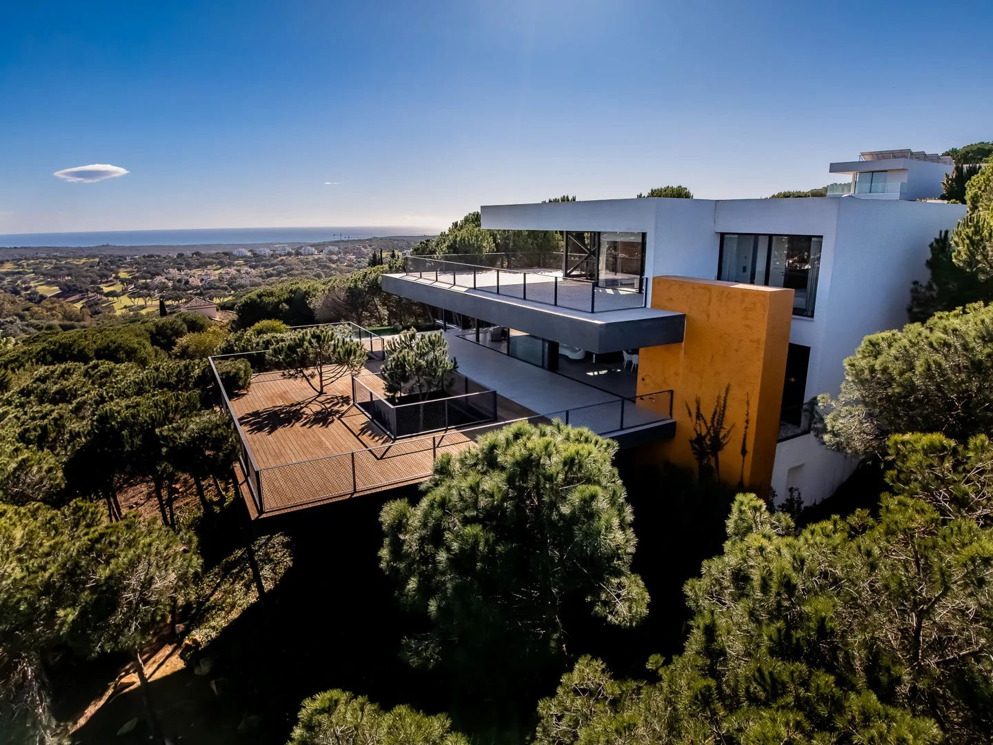 Villa de concepto moderno con vistas 360º