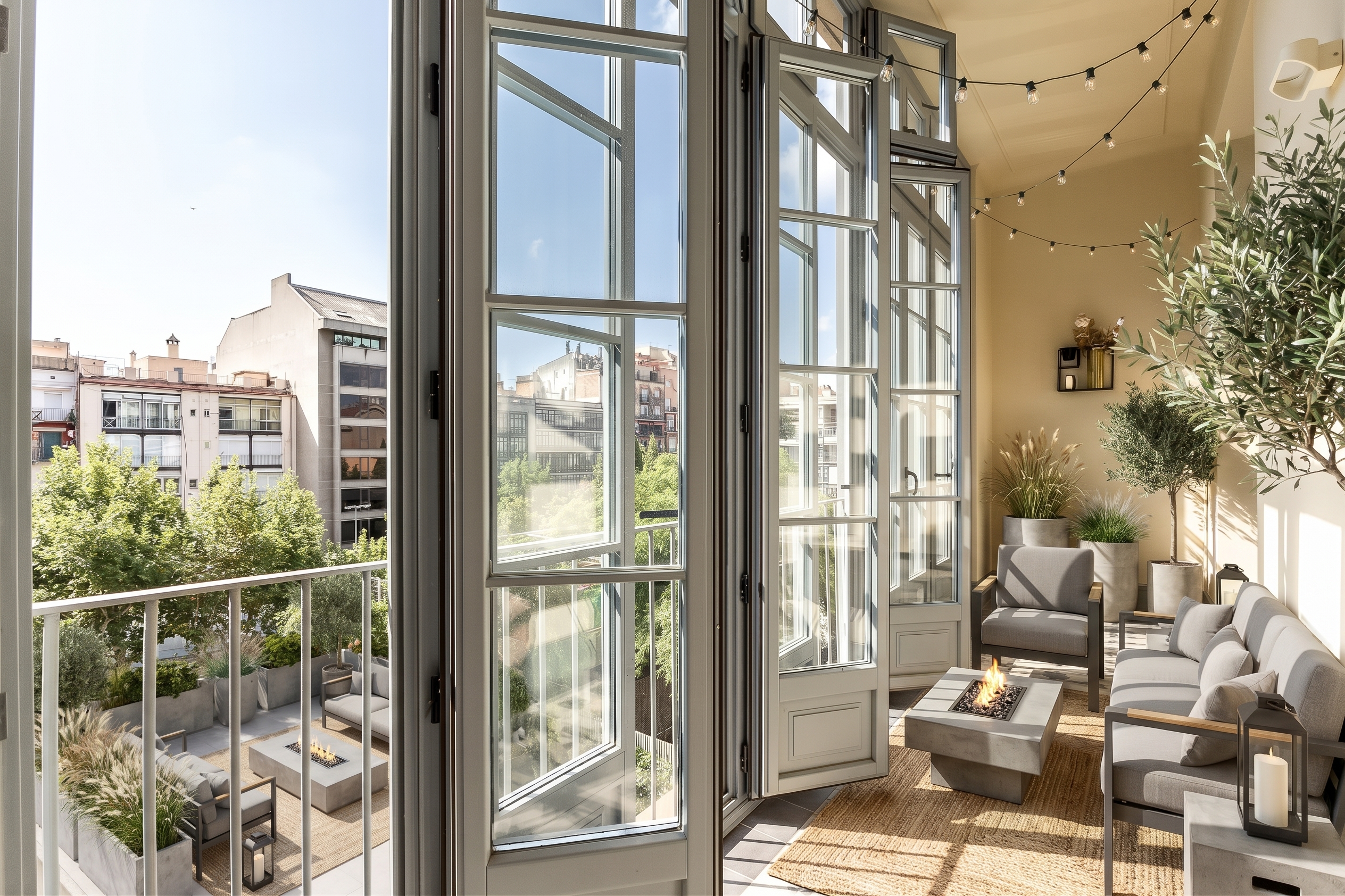 Elegant apartment in Eixample [AI-modified]