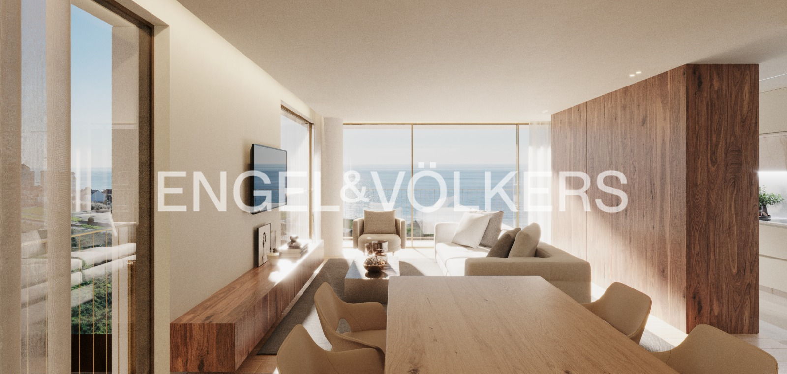 3-Bedroom Apartment with Sea View