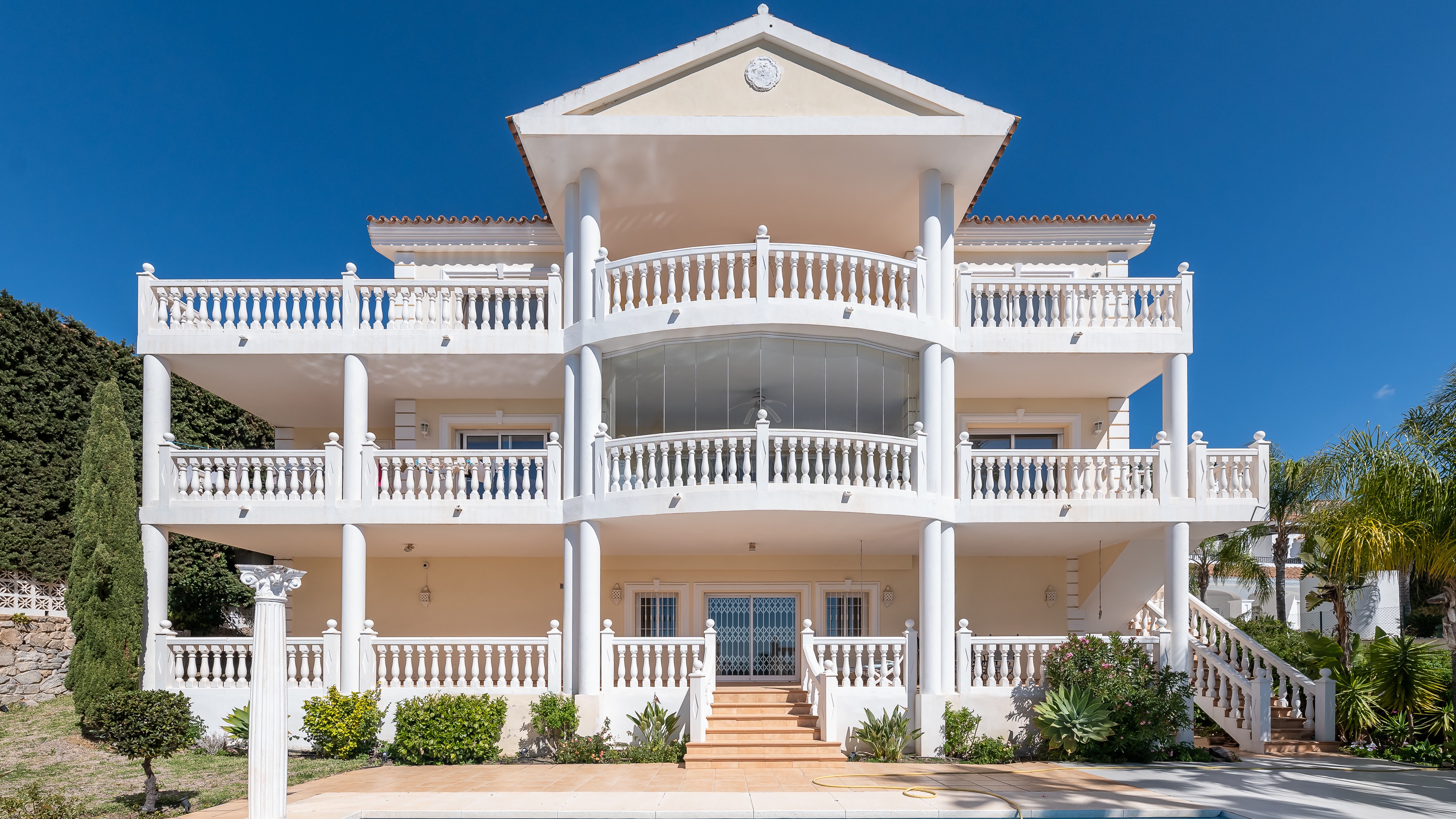 Villa mit Meerblick in Elviria