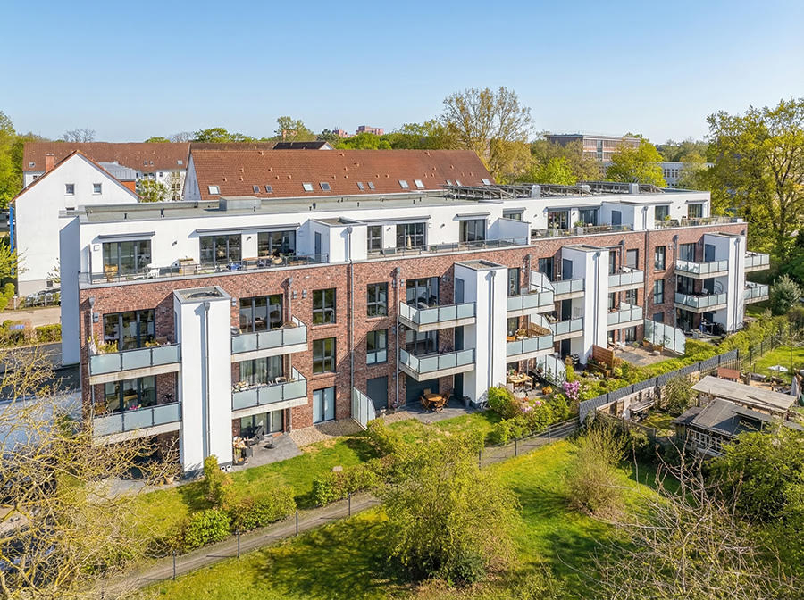 Exklusive Penthousewohnung mit atemberaubendem Blick über die Dächer Lüneburgs!