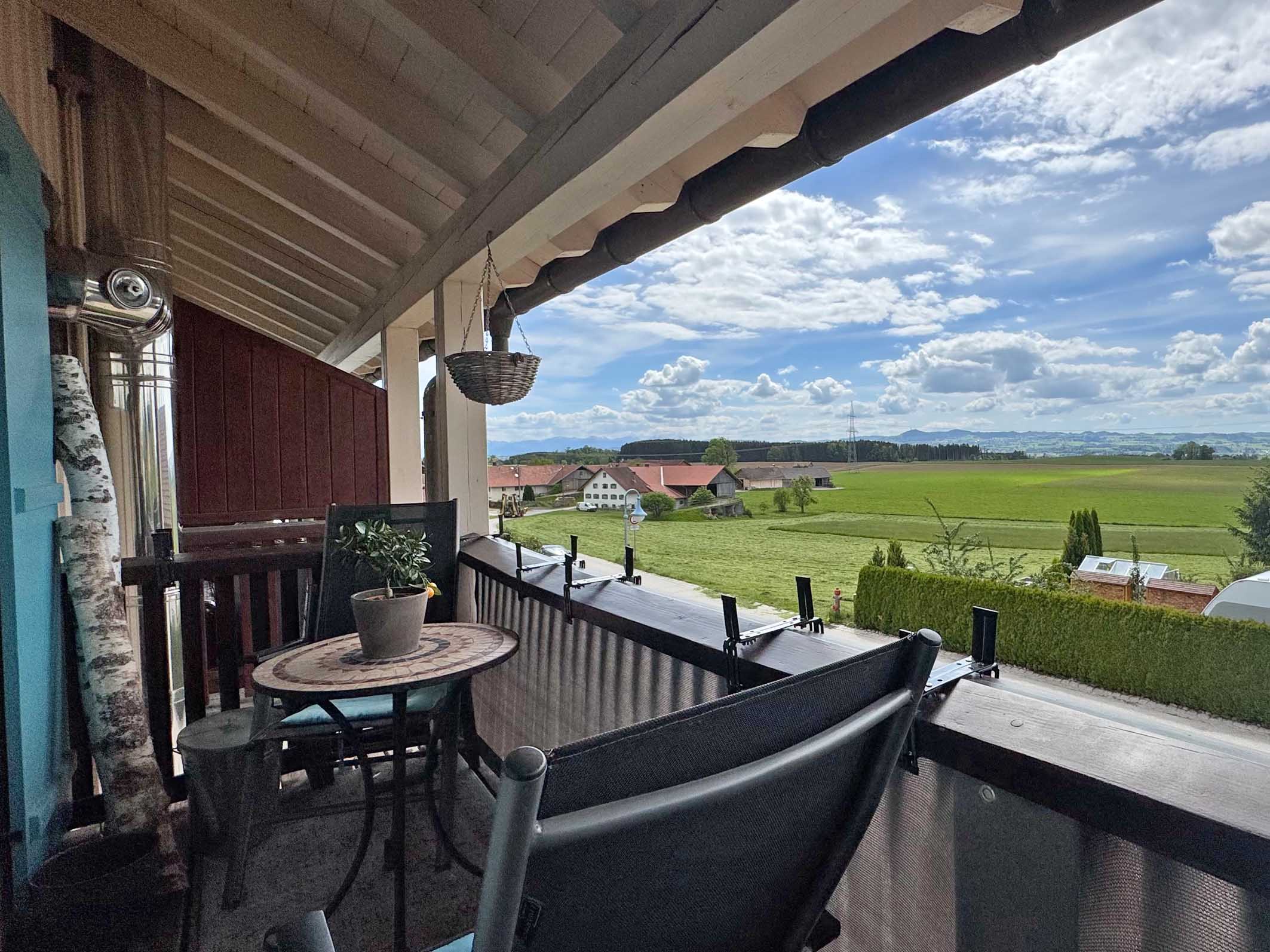 Charmante Maisonettewohnung mit Blick ins Grüne